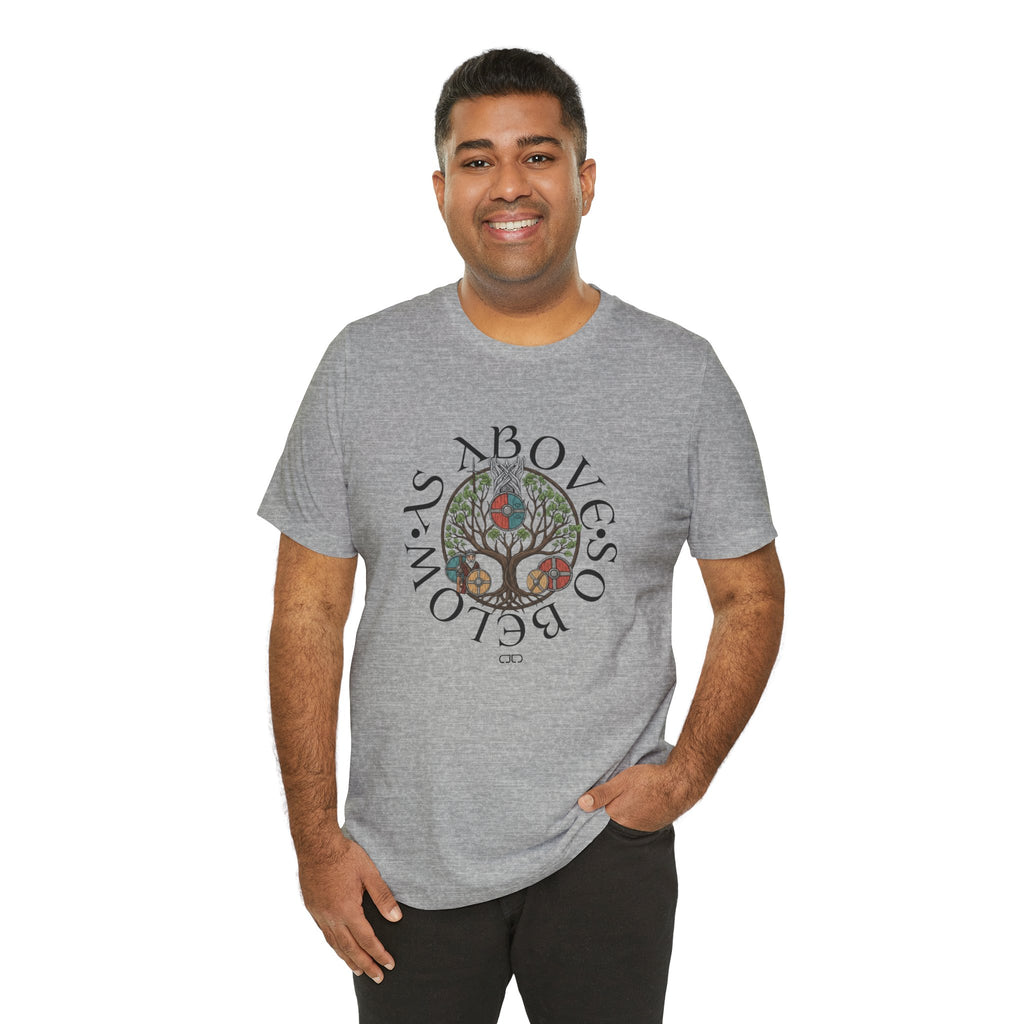 As Above, So Below, Gift for Nature Lovers, Casual Wear, Festival Top
