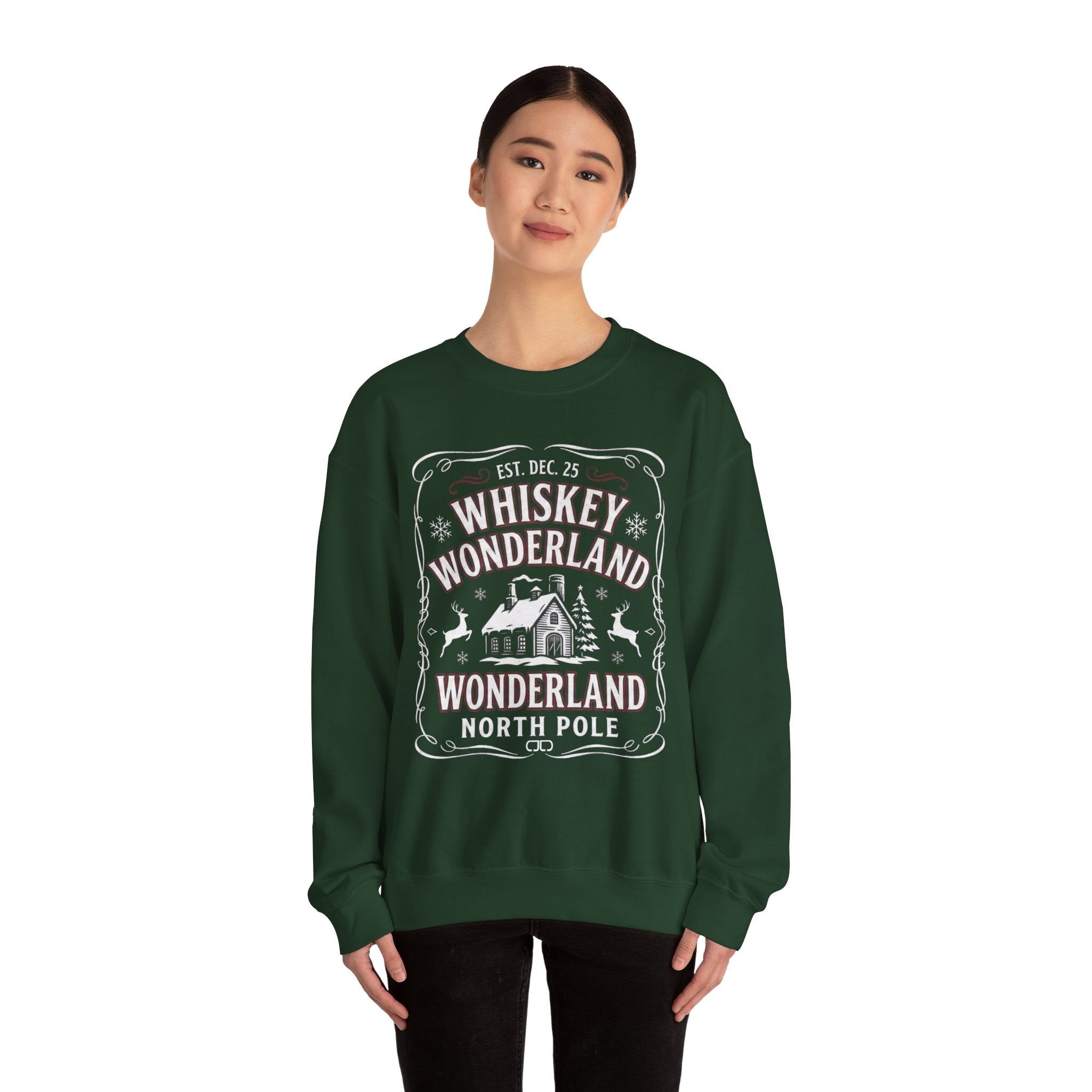 Whiskey Wonderland Crewneck Sweatshirt