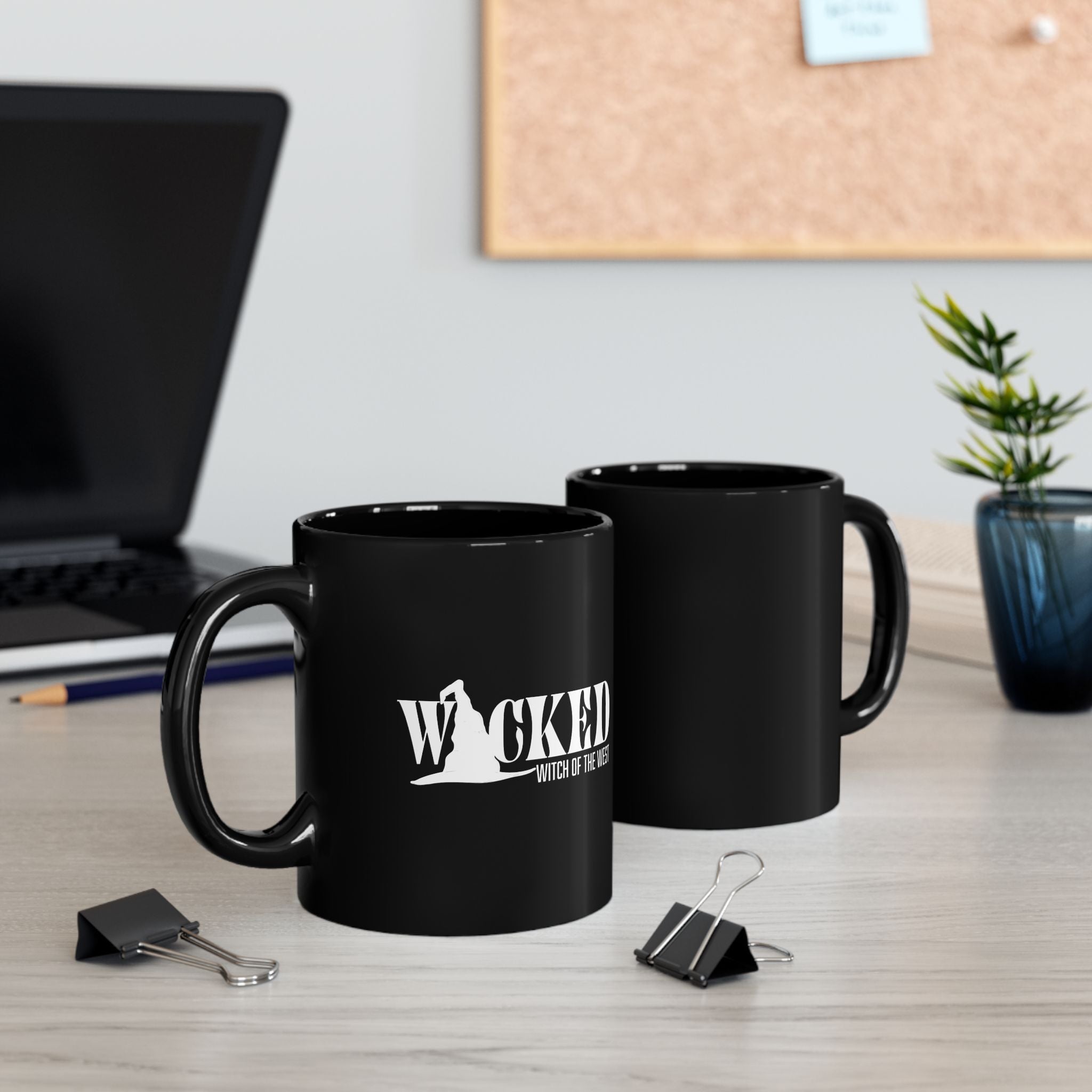 Wicked Bold Statement Black Mug | Unique Coffee Cup for Home & Office, Perfect Gift for Coffee Lovers, Tea Drinkers, and Special Occasions