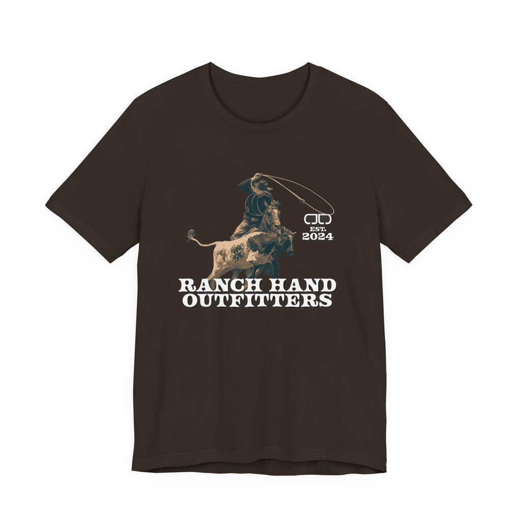 Ranch Hand Outfitters Tee — Cowboy Roping Western Graphic T-Shirt