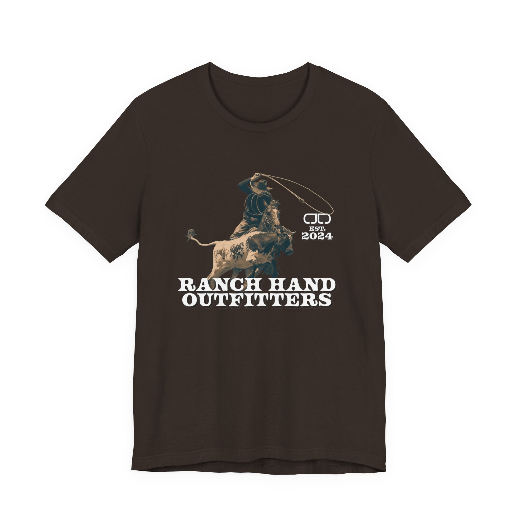 Ranch Hand Outfitters Tee — Cowboy Roping Western Graphic T-Shirt