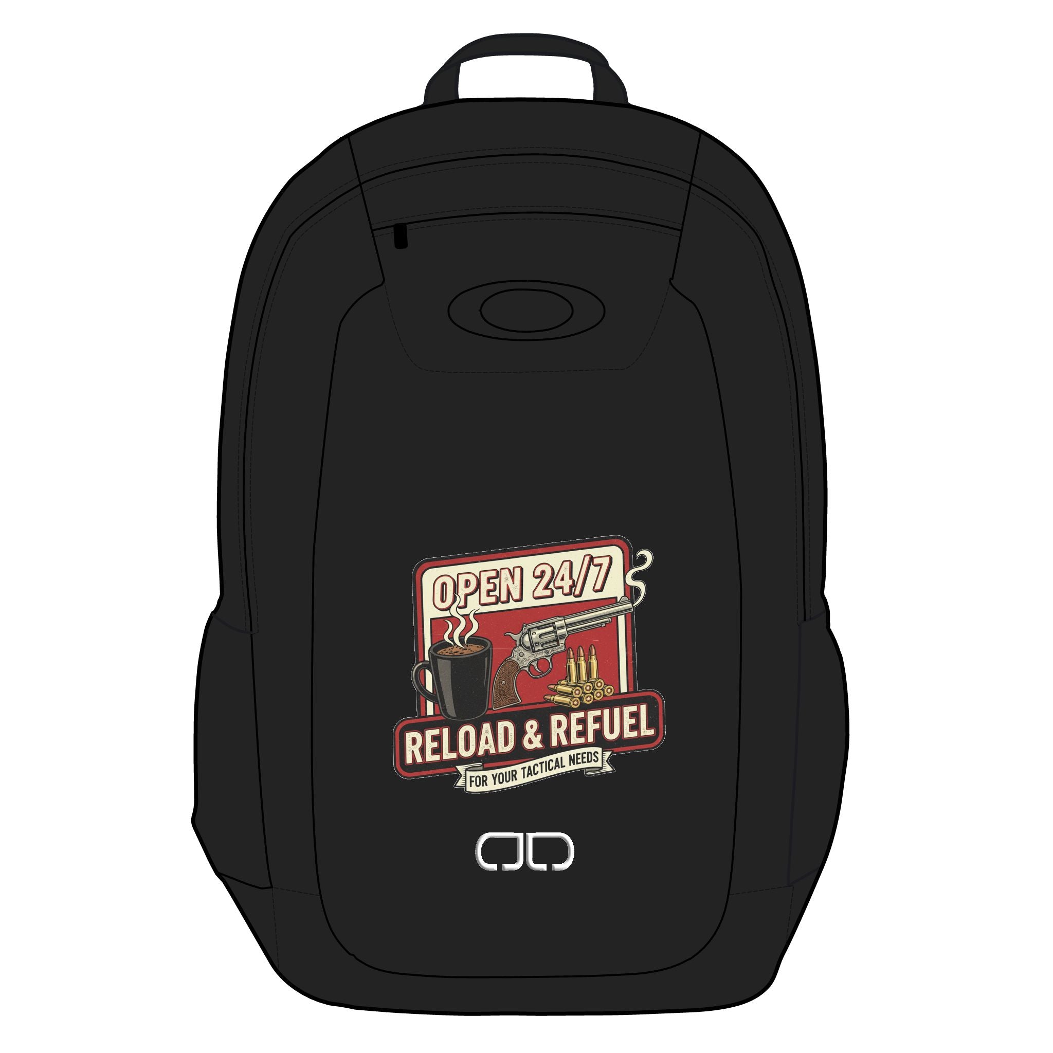 Enduro 20L Backpack — "Open 24/7 Reload & Refuel" Adventure Daypack