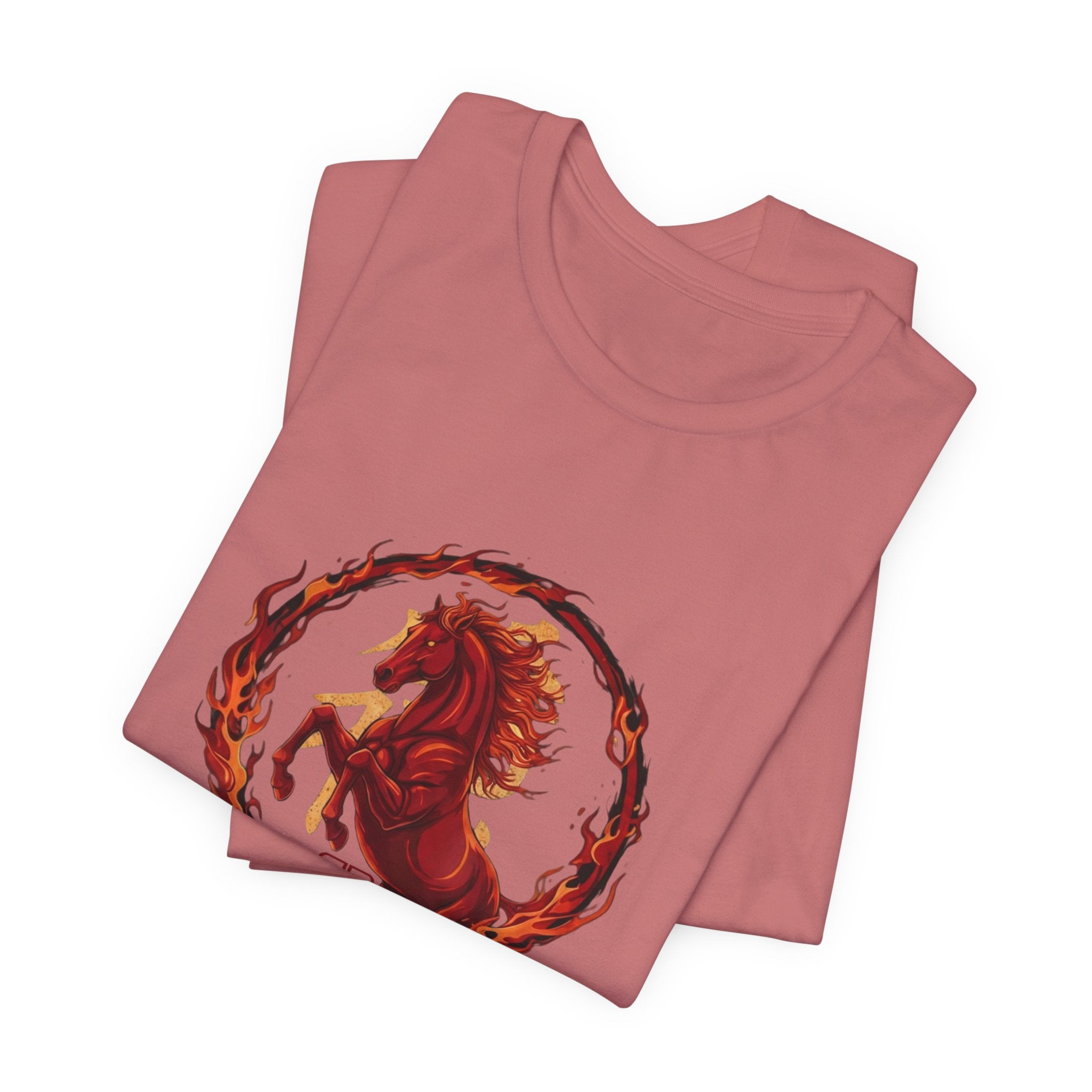 Red Mare Year Tee — Year of the Horse Graphic T‑Shirt