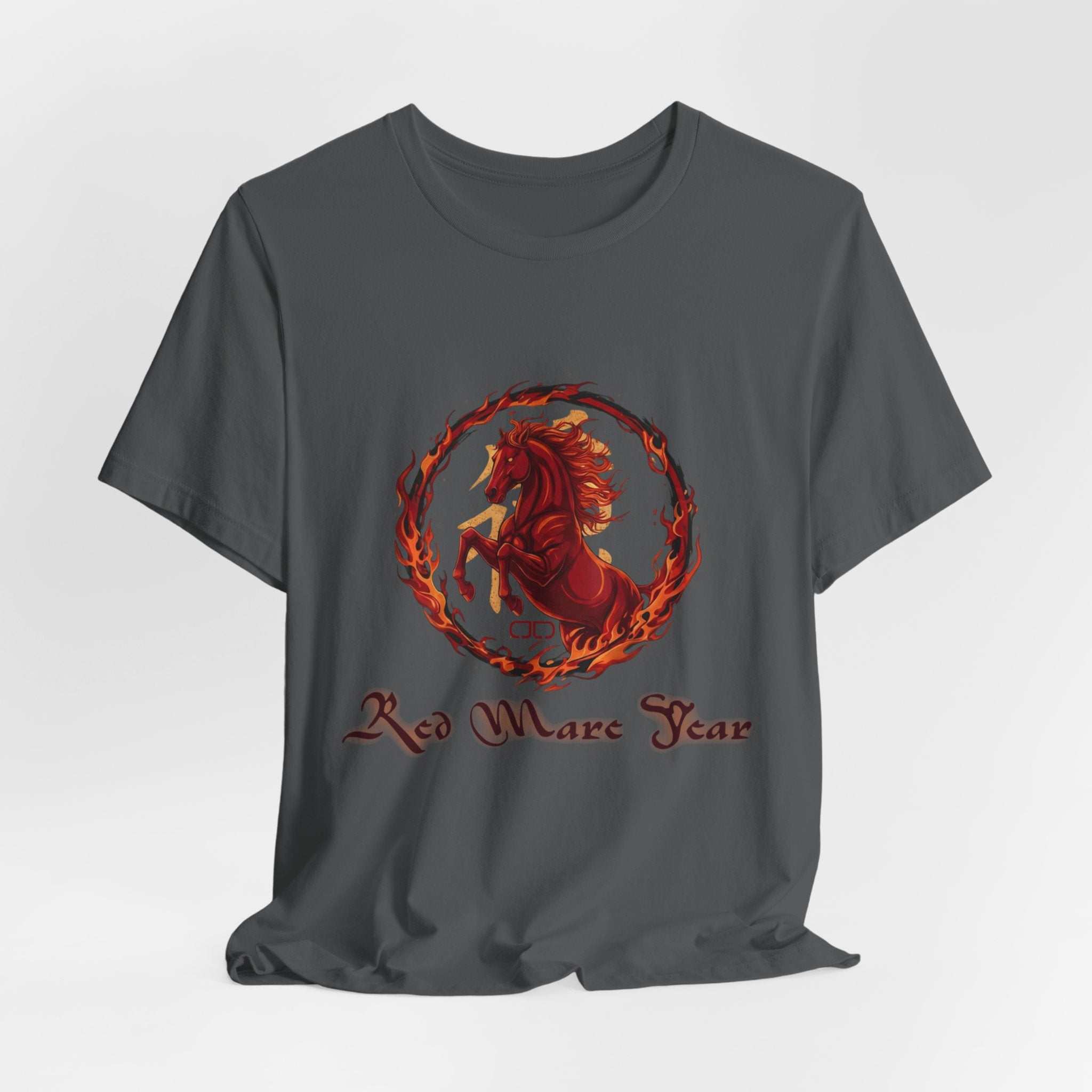 Red Mare Year Tee — Year of the Horse Graphic T‑Shirt