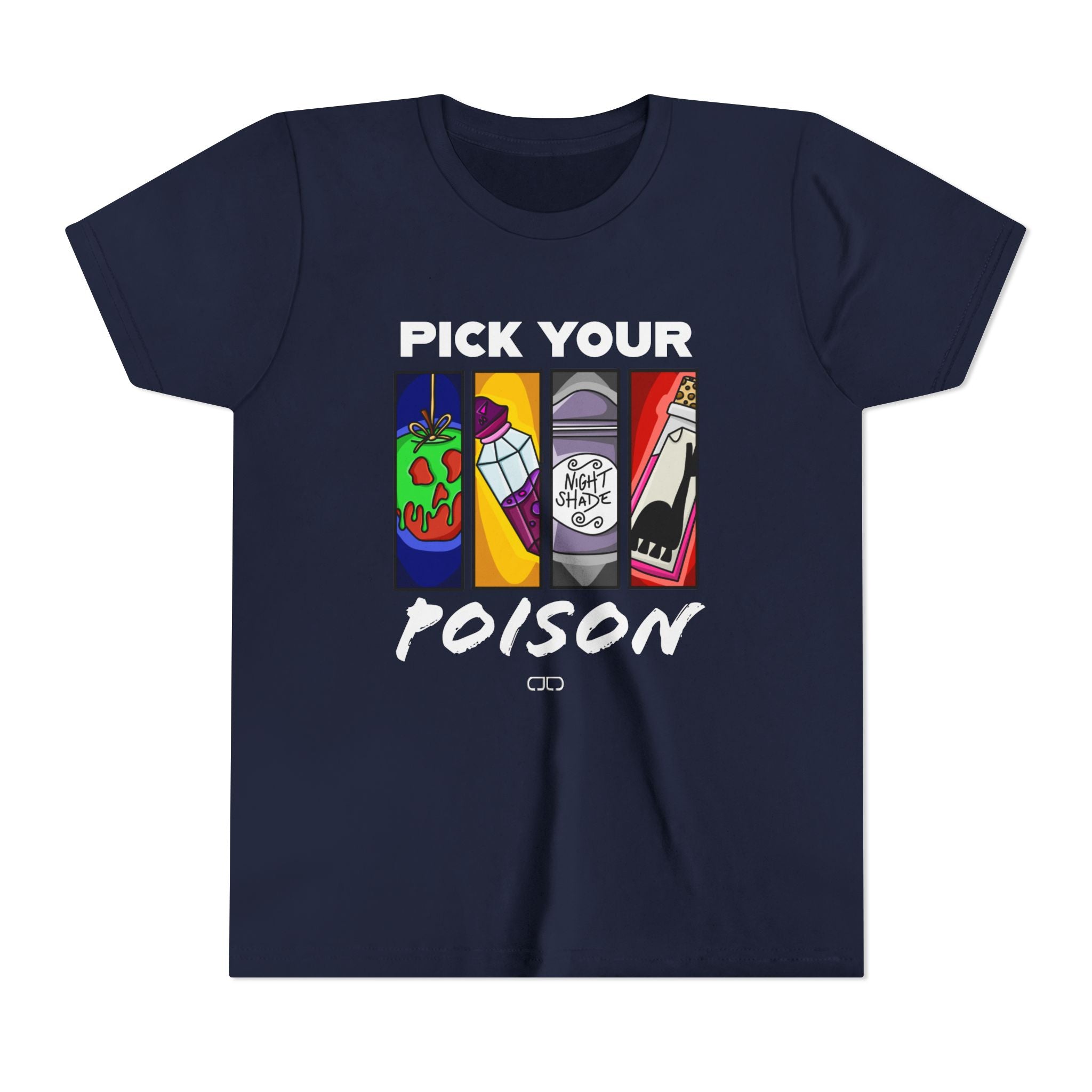 Pick Your Poison Youth Graphic Tee, Fun Casual Wear, Gift for Teenagers, Party Outfit, Cool Graphic T-Shirt