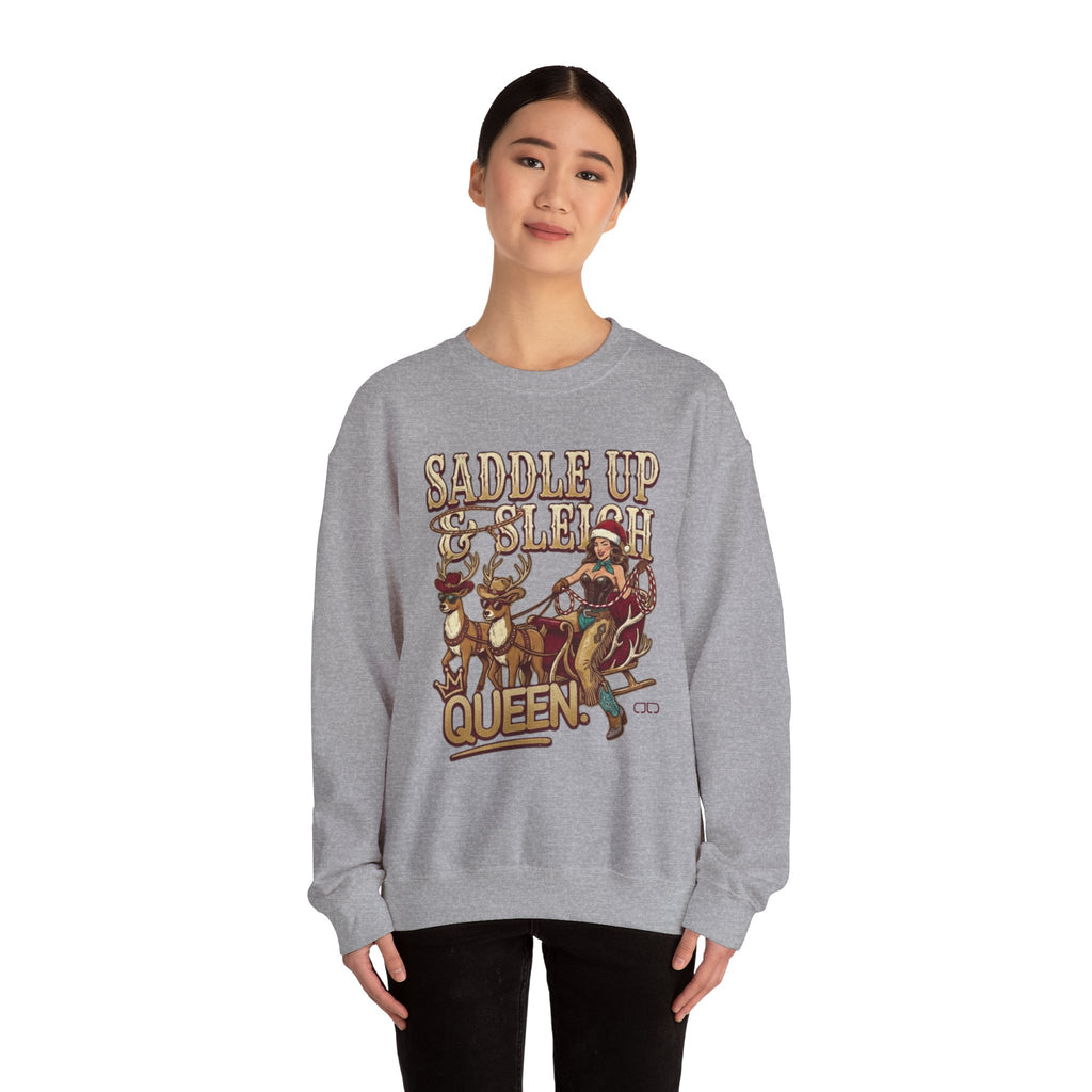Saddle Up & Sleigh Christmas Pullover