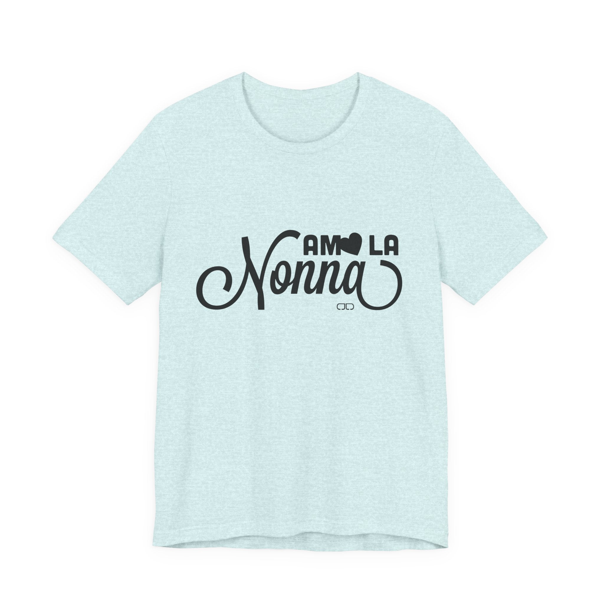 Amo La Nonna Tee | Unisex Jersey Short Sleeve Shirt, Love for Grandma, Gift for Mother's Day, Cute Family Tee, Comfortable Casual Wear
