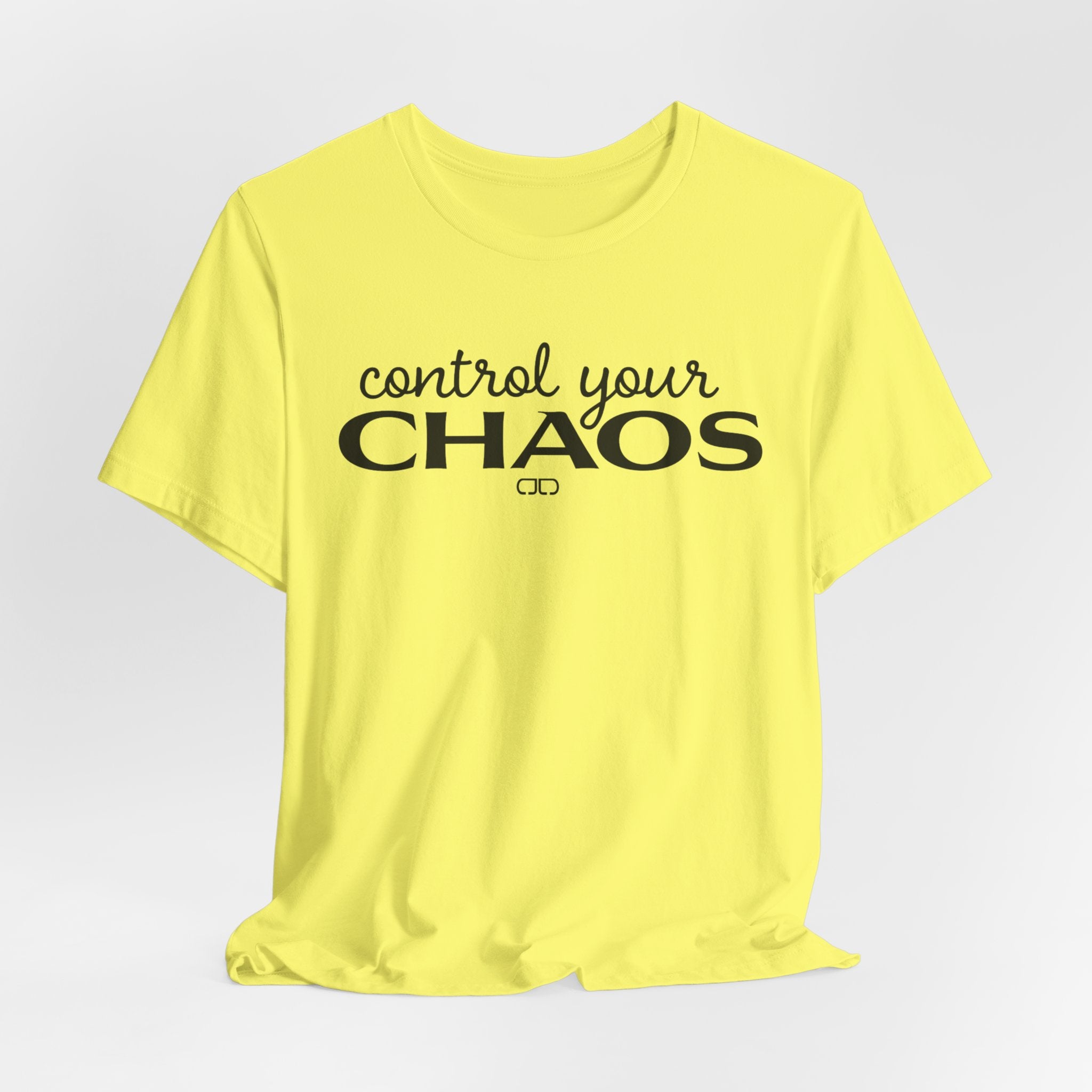 Control Your Chaos T-Shirt — Inspirational Typography Tee