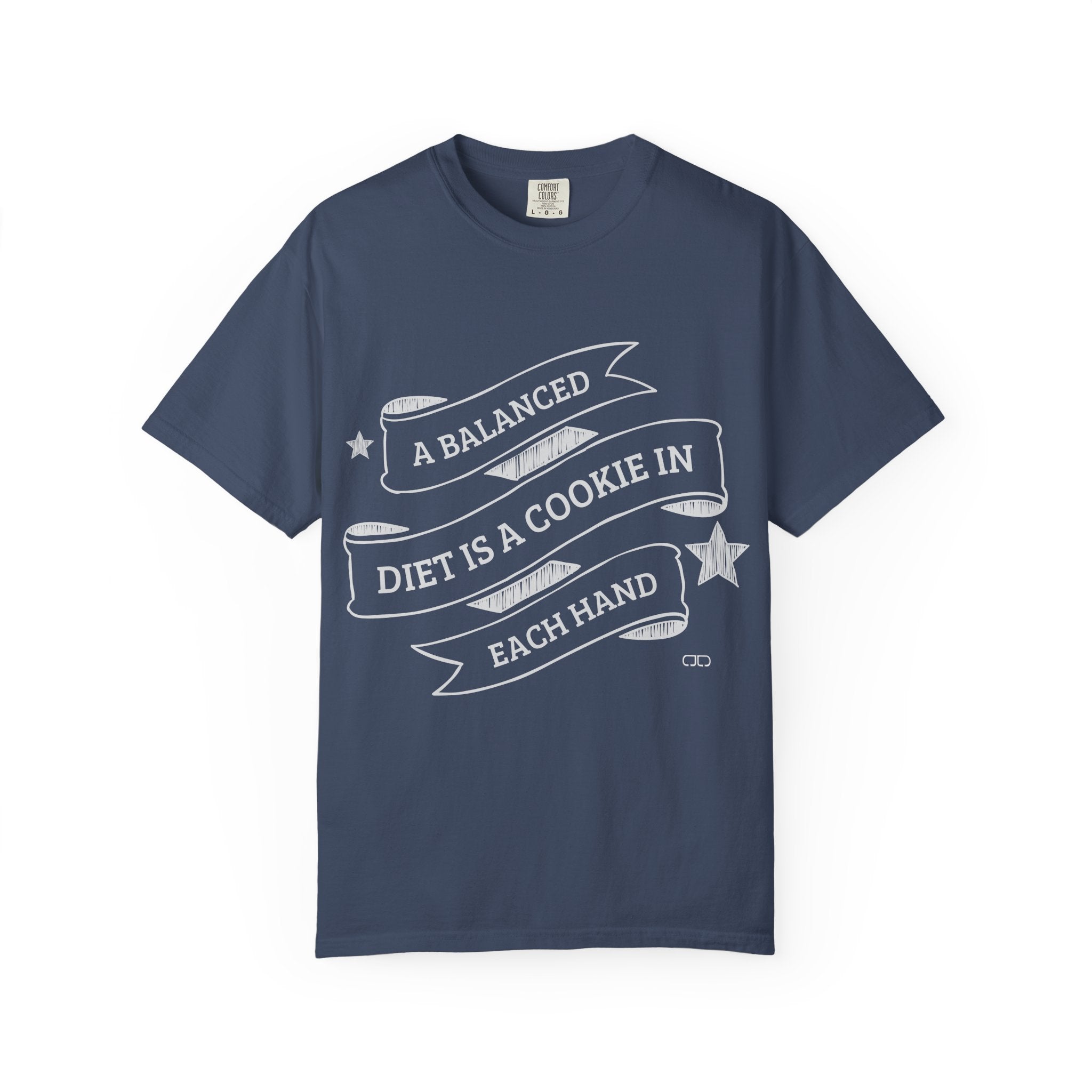 Balanced Cookie T-Shirt, Funny Gift for Foodies, Cookie Lover Shirt, Unisex Humor Tee, Ideal for Birthdays and Holidays