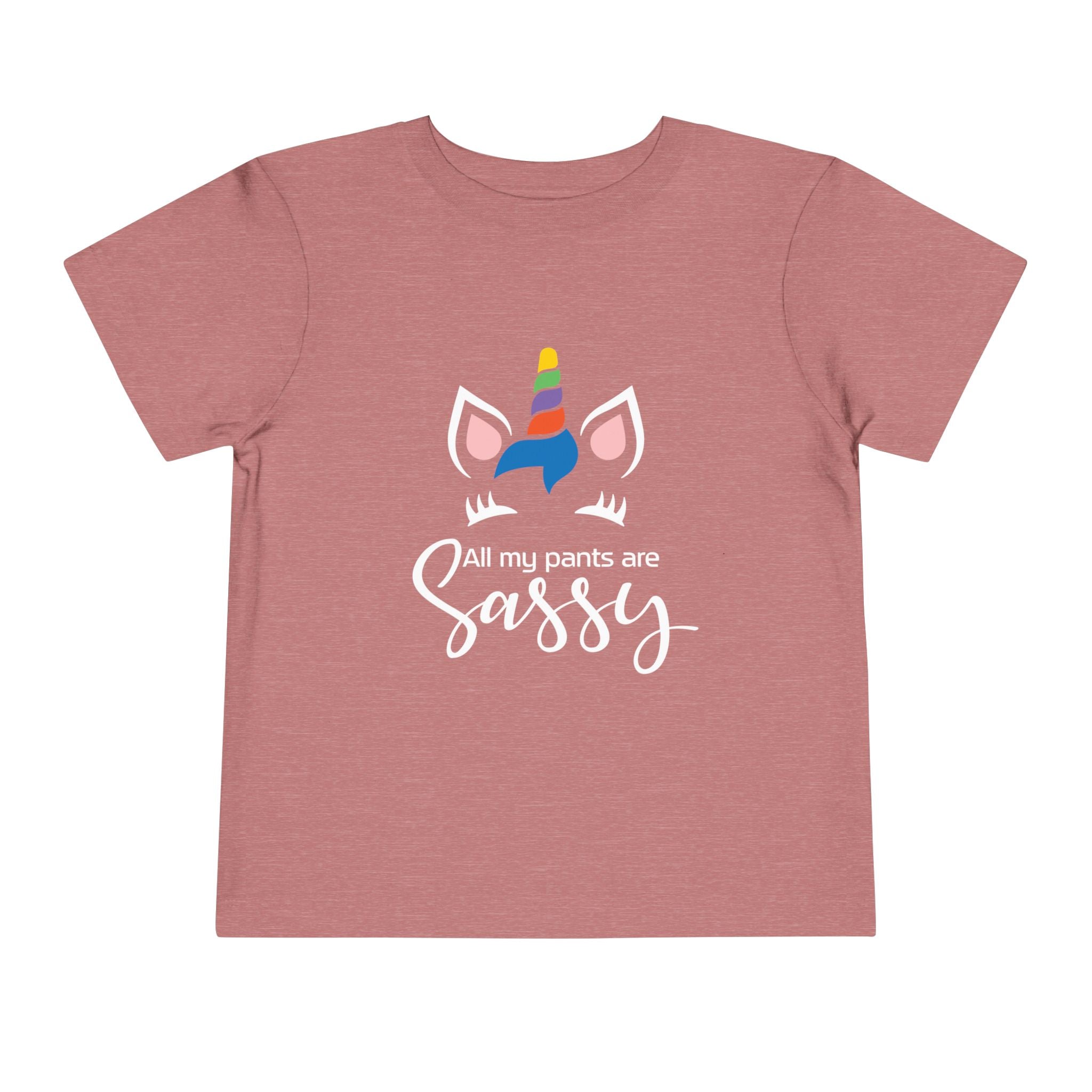Sassy Pants Unicorn Toddler Tee, Cute Child's Shirt, Birthday Gift for Kids, Playful Unicorn T-Shirt, Adorable Toddler Gift, Kids Party