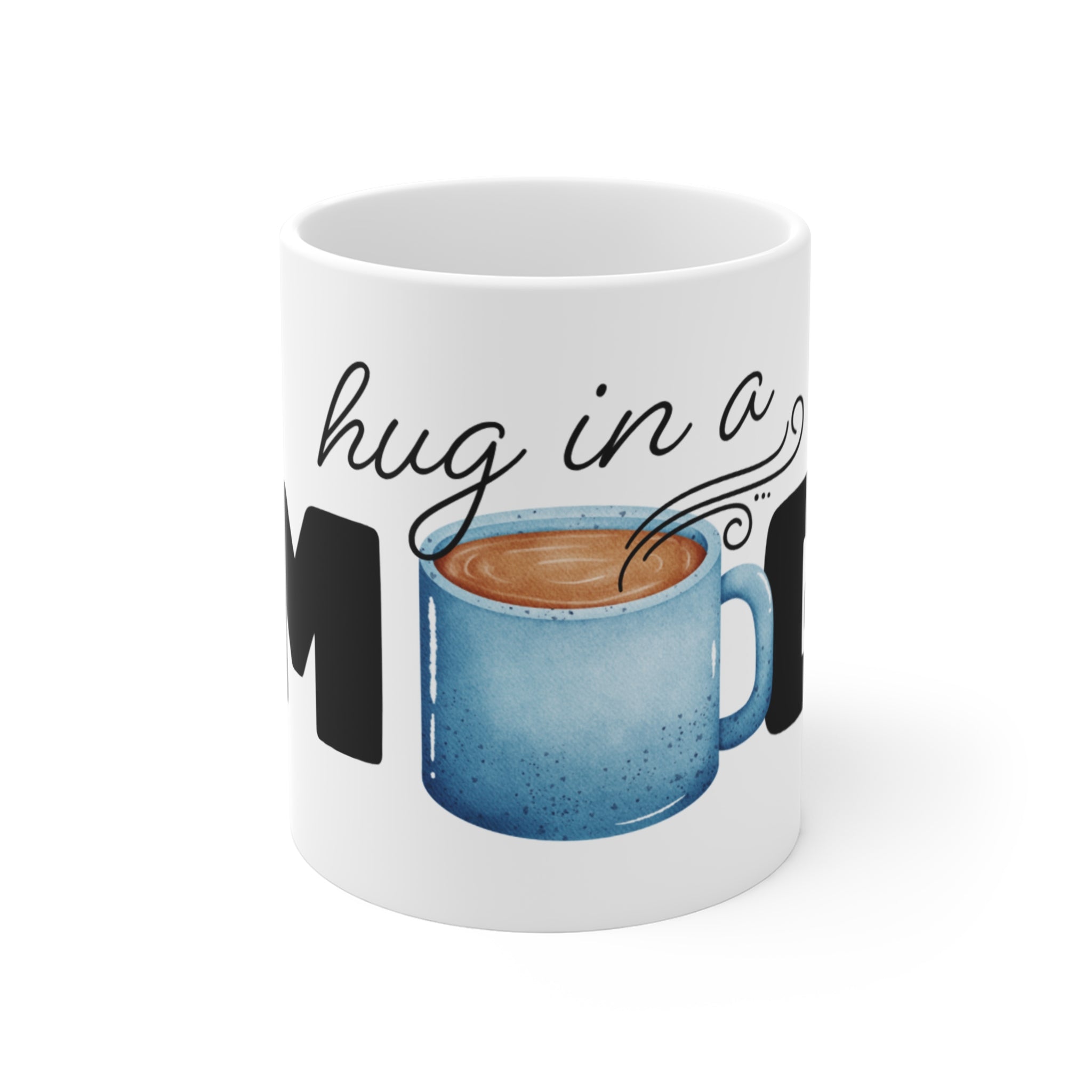 Hug in a Mug | Coffee Cup Gift | Cozy Drinkware | Heartwarming Mug | Ideal for Friends & Family, Perfect for Birthdays & Holidays