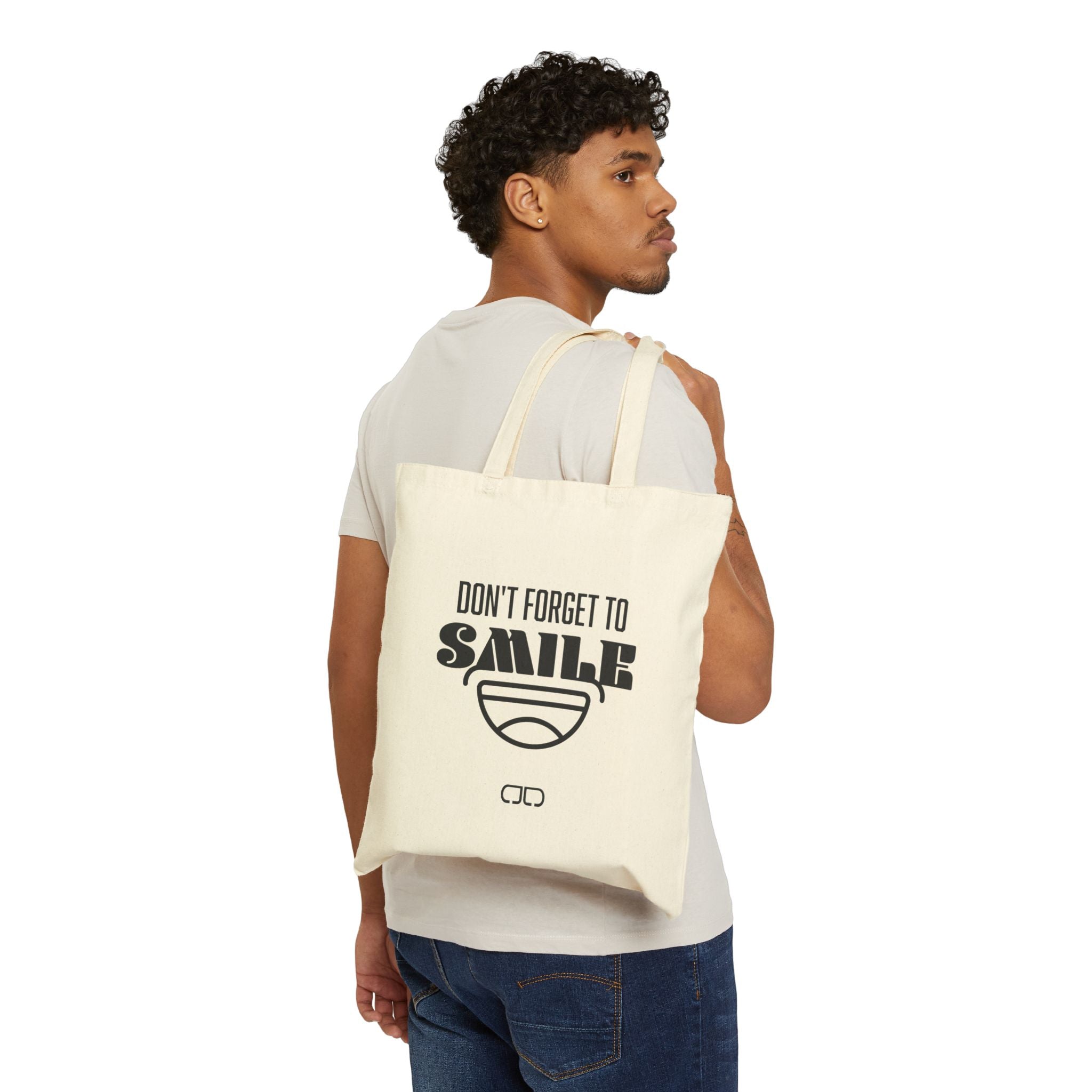 Don't Forget to Smile Tote Bag | Eco-Friendly Cotton Canvas Bag | Reusable Grocery Bag, Cute Gift for Friend, Everyday Carry, Beach [...]