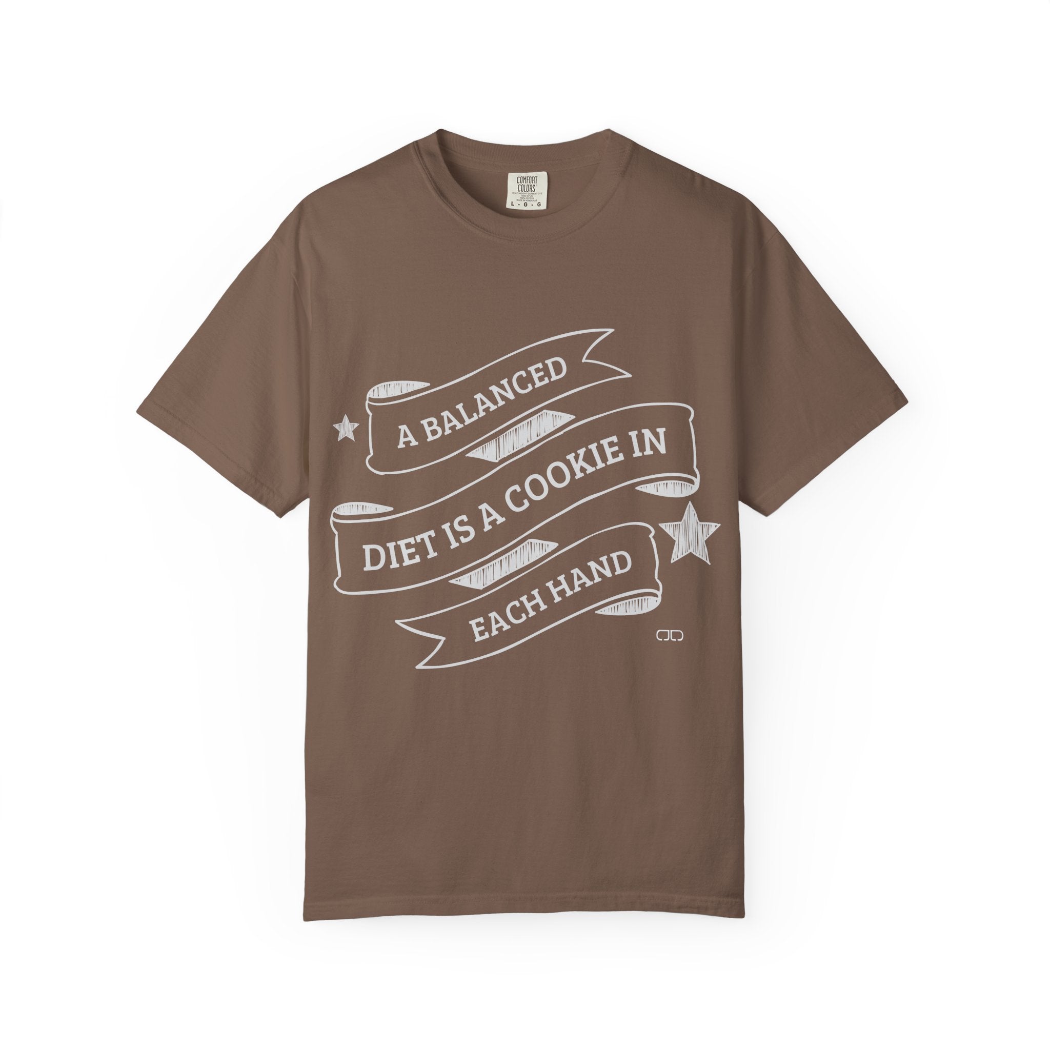 Balanced Cookie T-Shirt, Funny Gift for Foodies, Cookie Lover Shirt, Unisex Humor Tee, Ideal for Birthdays and Holidays
