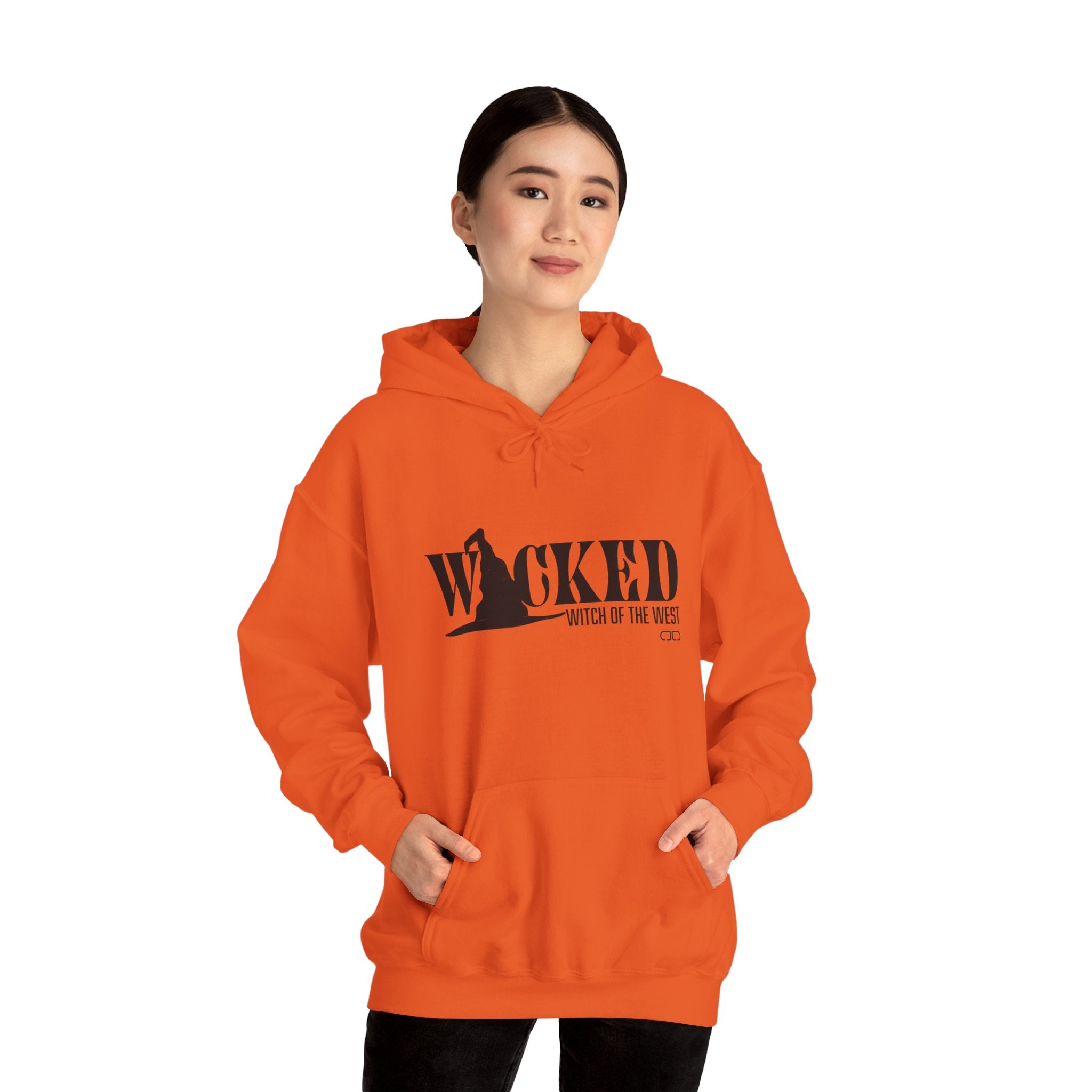 Wicked Witch of the West Hoodie, Unisex Sweatshirt for Halloween, Cozy Gift for Witch Lovers, Spooky Season Apparel, Unique Witch Design