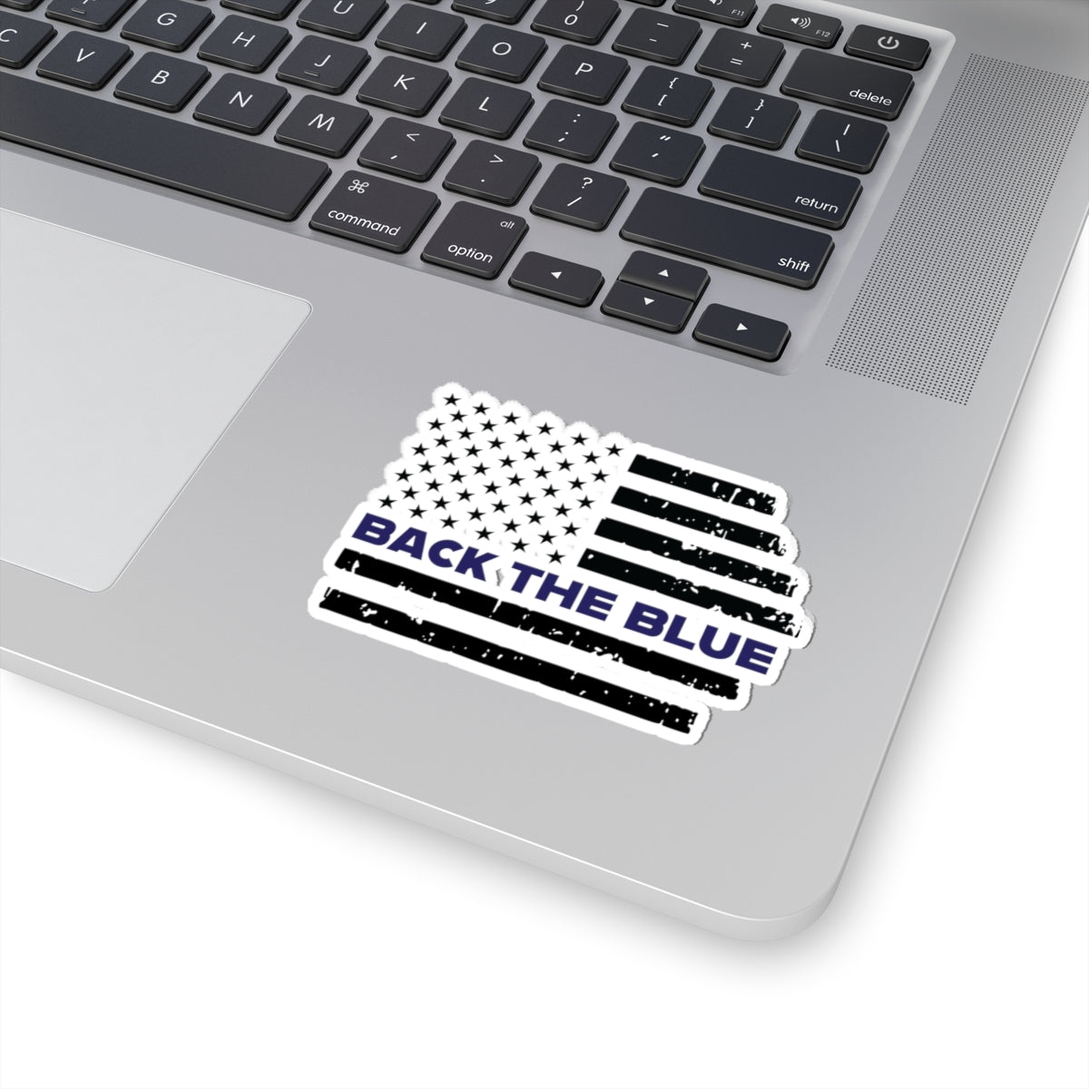 Back the Blue Kiss-Cut Stickers | Support Law Enforcement Decals | American Flag Vinyl Stickers | Police Pride Accessories | Patriotic Gifts