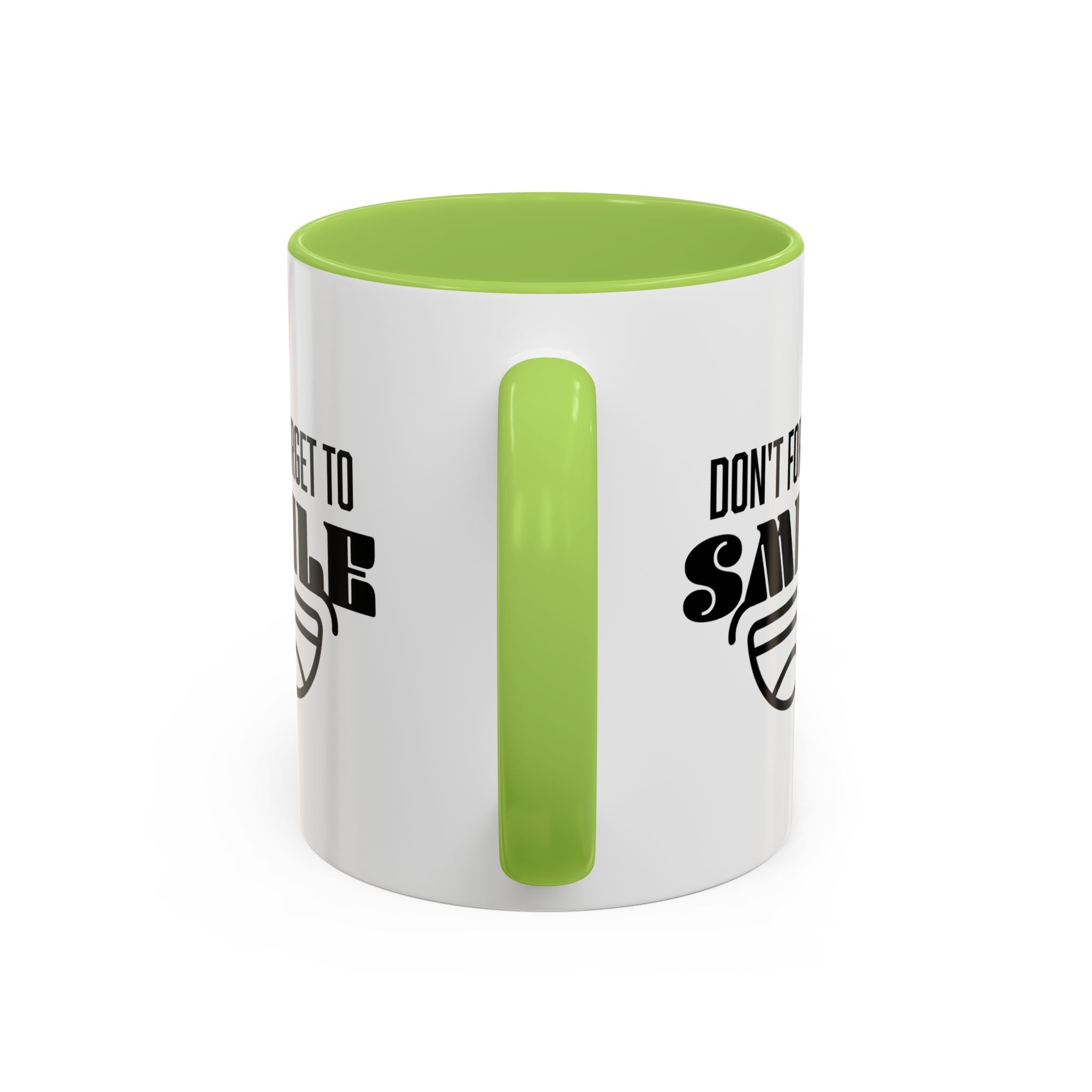 Don't Forget To Smile Mug, Motivational Drinkware, Home Office Decor, Gift for Friends, Cheer Up Gifts, Don't Forget to Smile
