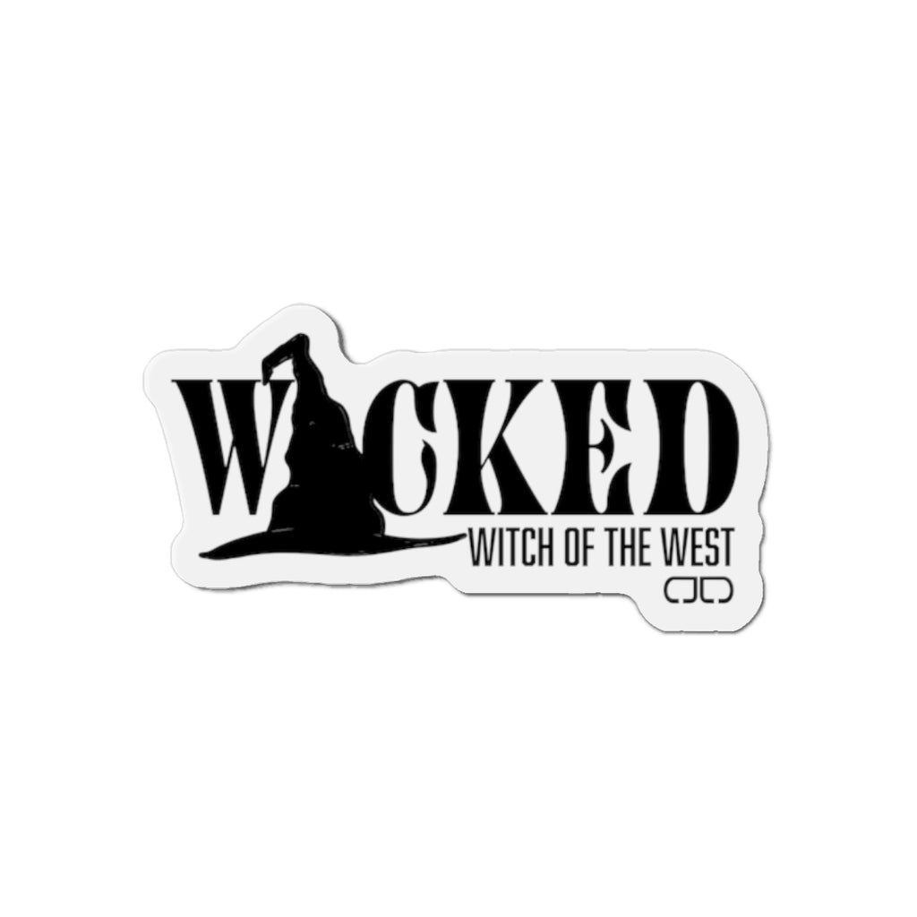 Wicked Witch Die-Cut Magnets - Celestial Decor, Halloween Gifts, Witchcraft Home Accents, Kitchen, Office