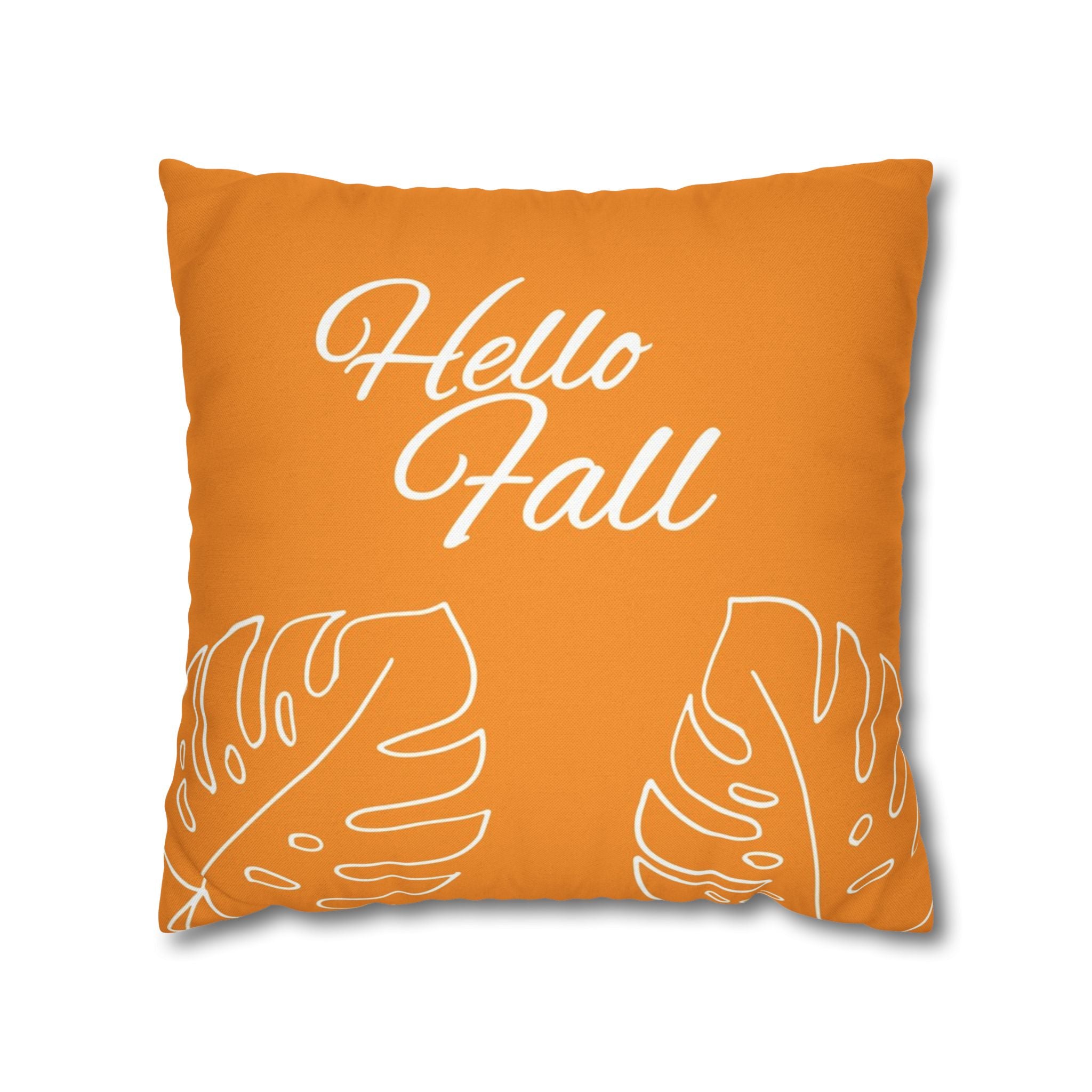 Autumn Decorative Pillowcase, Fall Home Décor, Comfortable Cushion, Seasonal Pillow, Cozy Living Room Accent