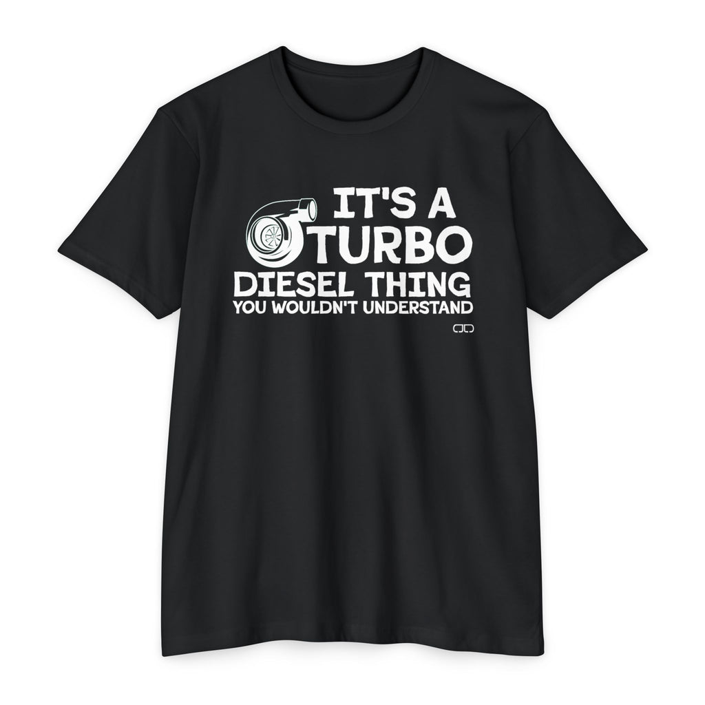 Turbo Diesel Enthusiast T-Shirt, Funny Diesel Shirt, Unisex Graphic Tee, Gifts for Car Lovers, Automotive Humor Top