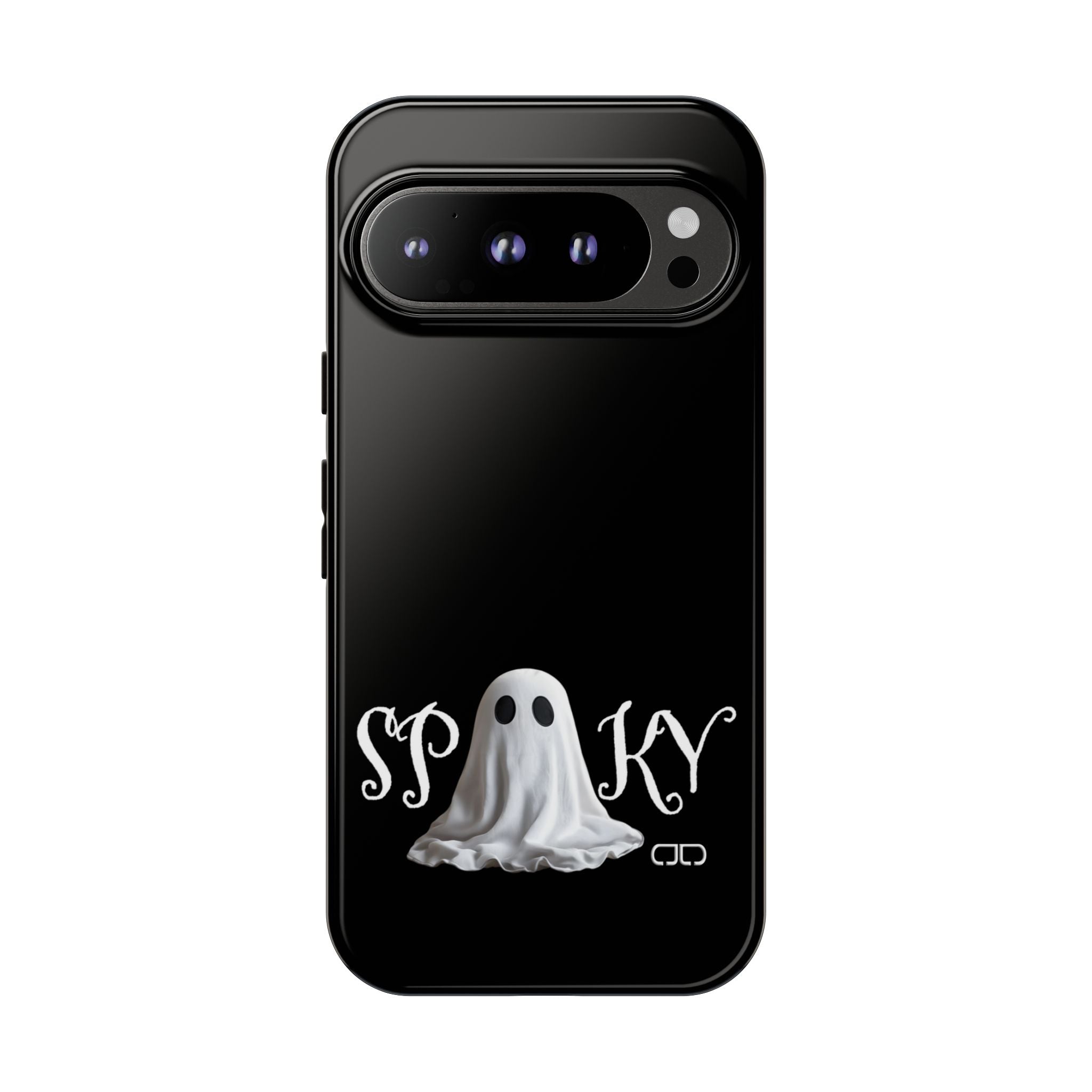 Spooky Ghost Phone Case, Halloween Accessories, Cute Phone Cover, Unique Gift for Ghost Lovers, Trendy Smartphone Decor