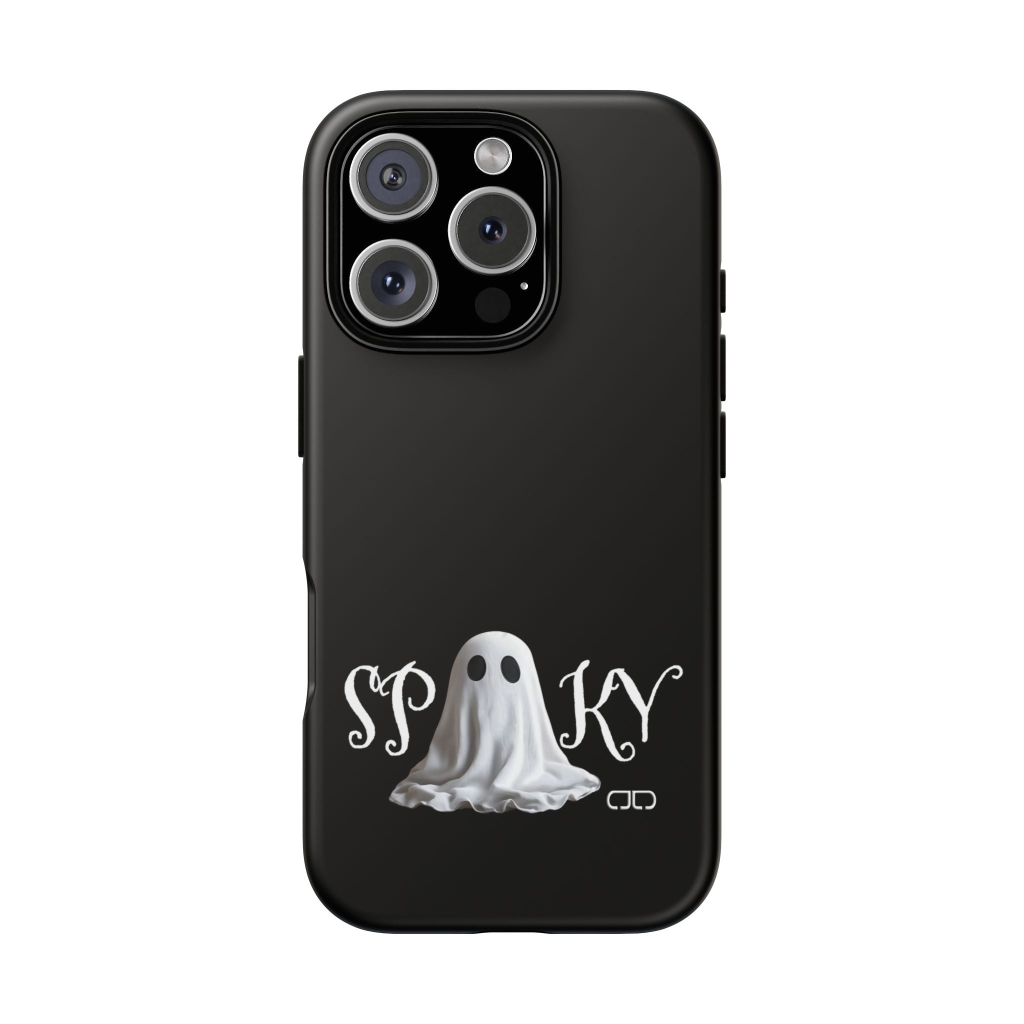 Spooky Ghost Phone Case, Halloween Accessories, Cute Phone Cover, Unique Gift for Ghost Lovers, Trendy Smartphone Decor