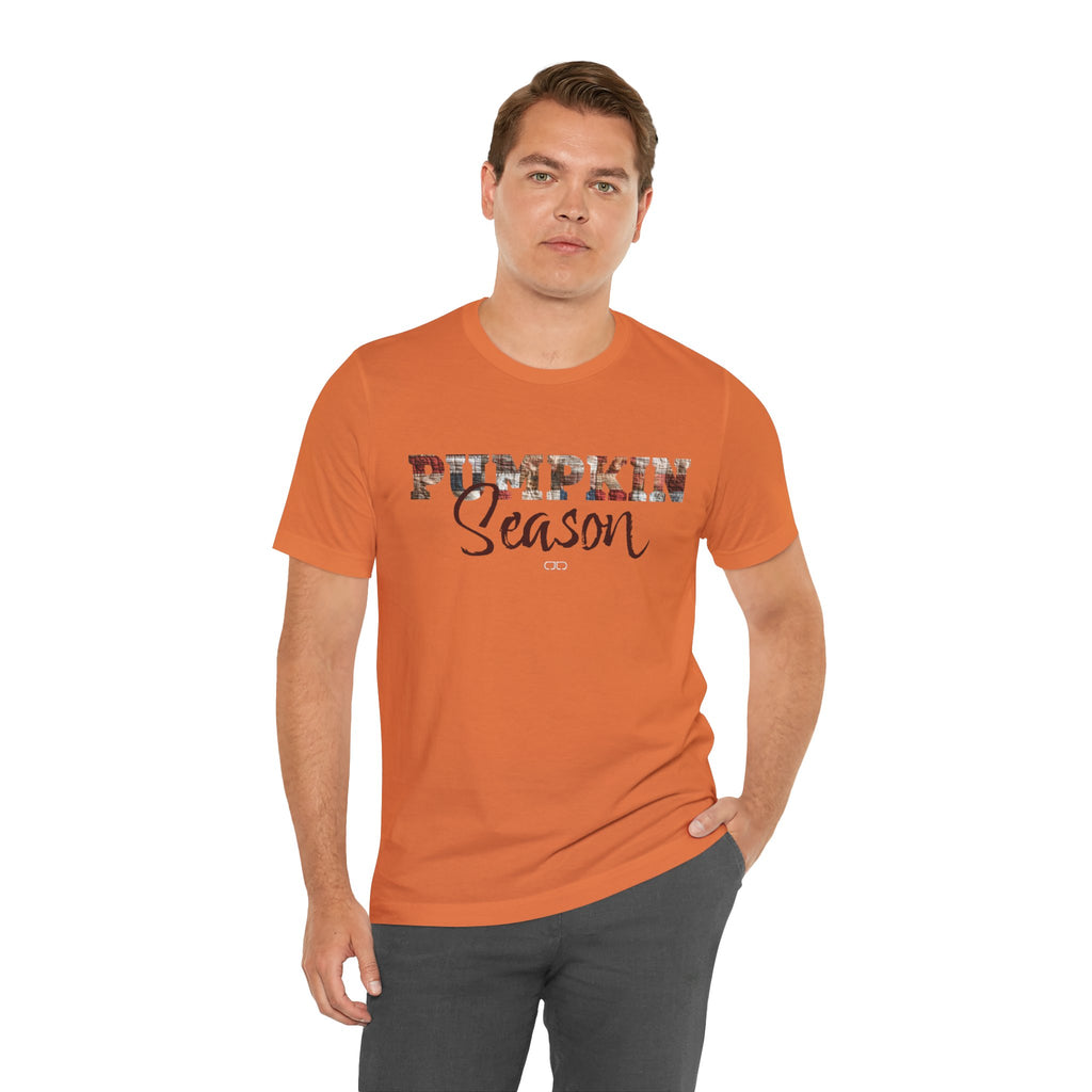 Pumpkin Season Tee, Fall Shirt, Halloween Gift, Cozy Unisex Tee, Autumn Fashion, Seasonal T-shirt, Harvest Celebration