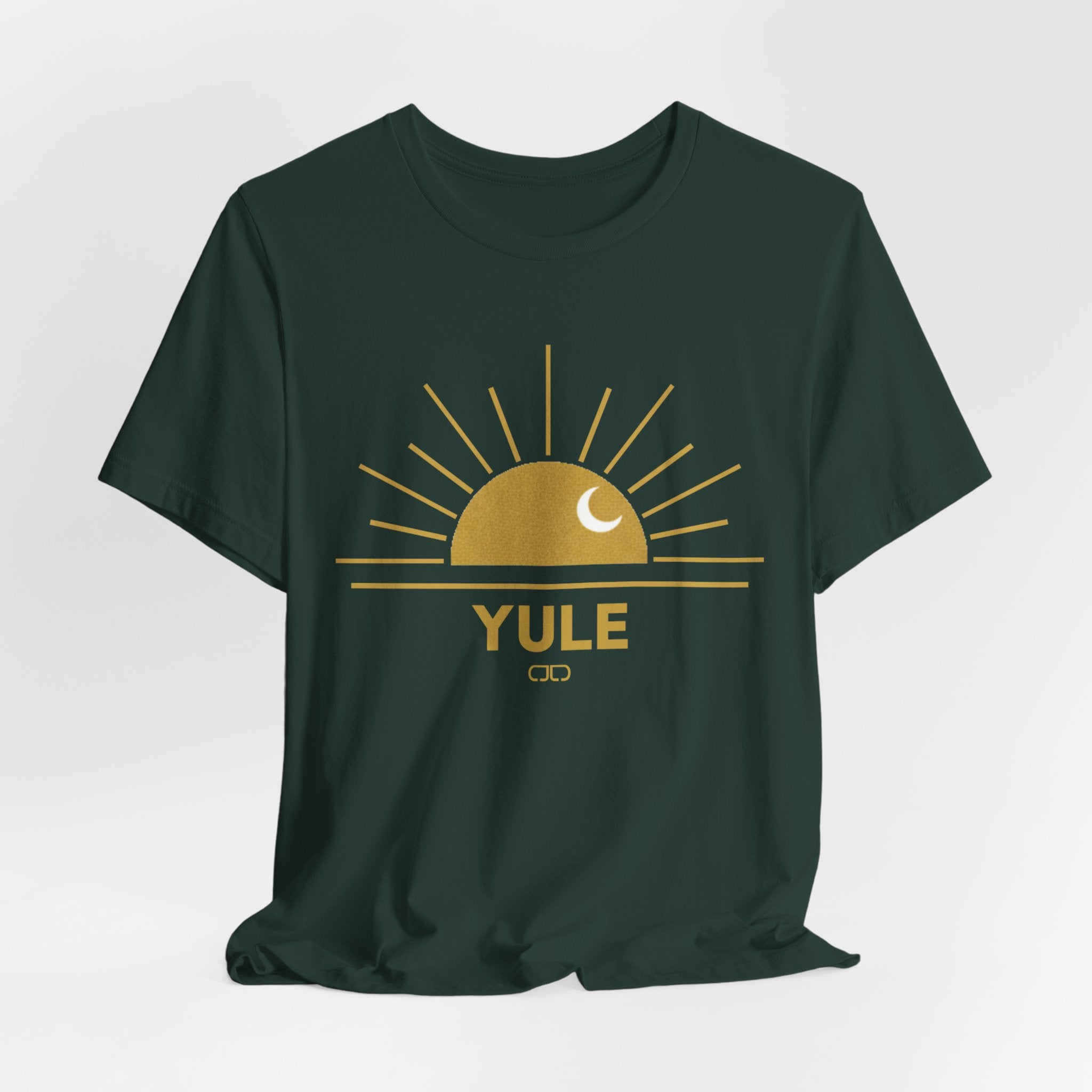 Yule Sunset Tee — Pagan Holiday YULE Shirt