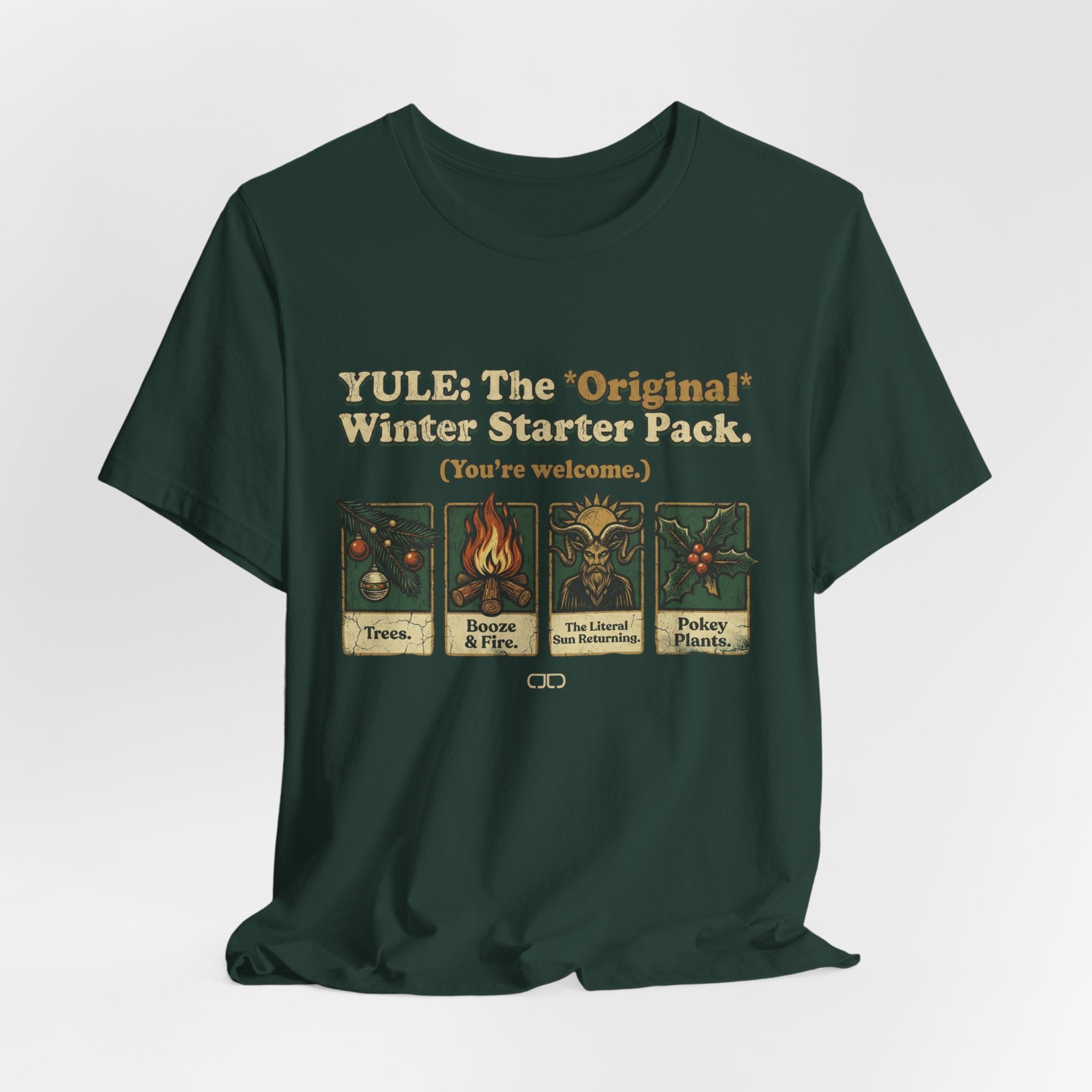 Yule Winter Starter Pack Tee — "YULE: The 'Ordinar' Winter Starter Pack (You’re Welcome)"