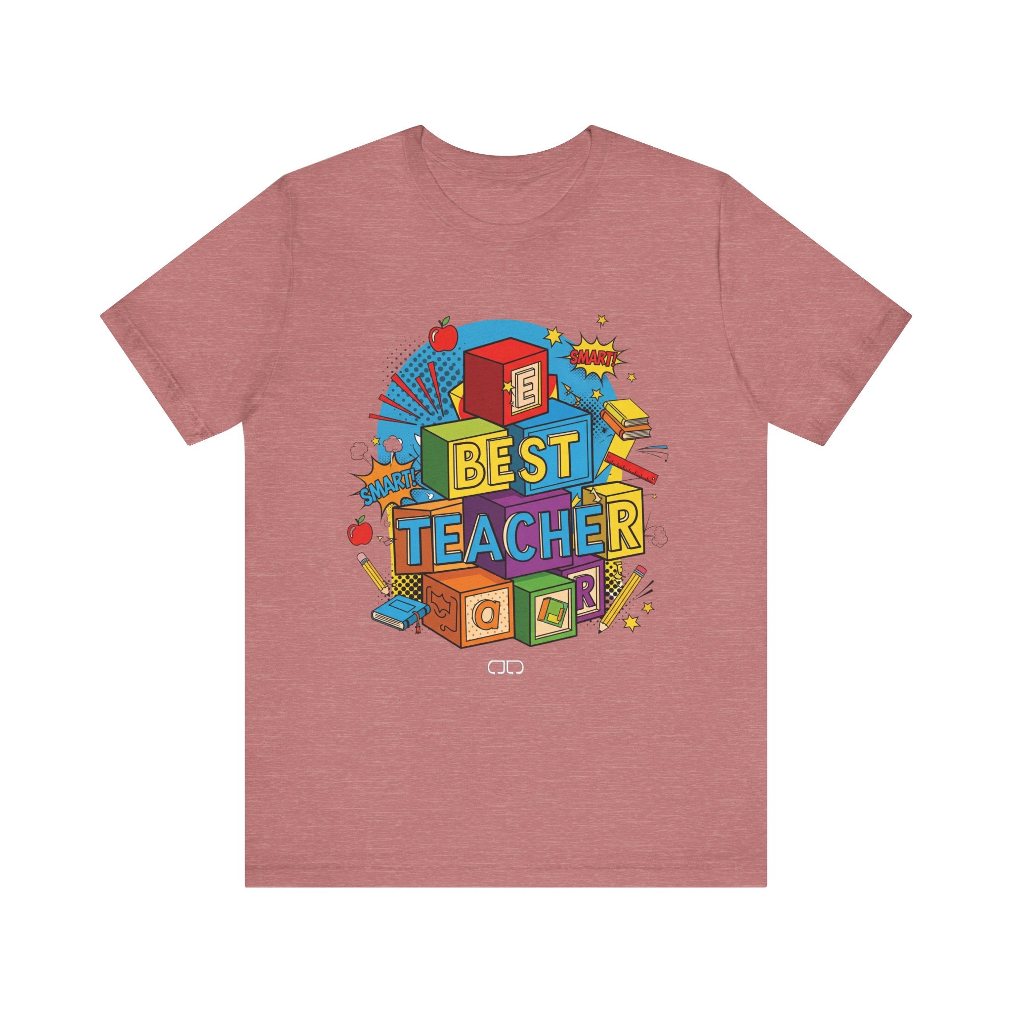 Best Teacher Unisex Jersey Tee - Fun Gift for Educators, Teacher Appreciation, Back to School, Classroom Vibes, Inspirational T-Shirt