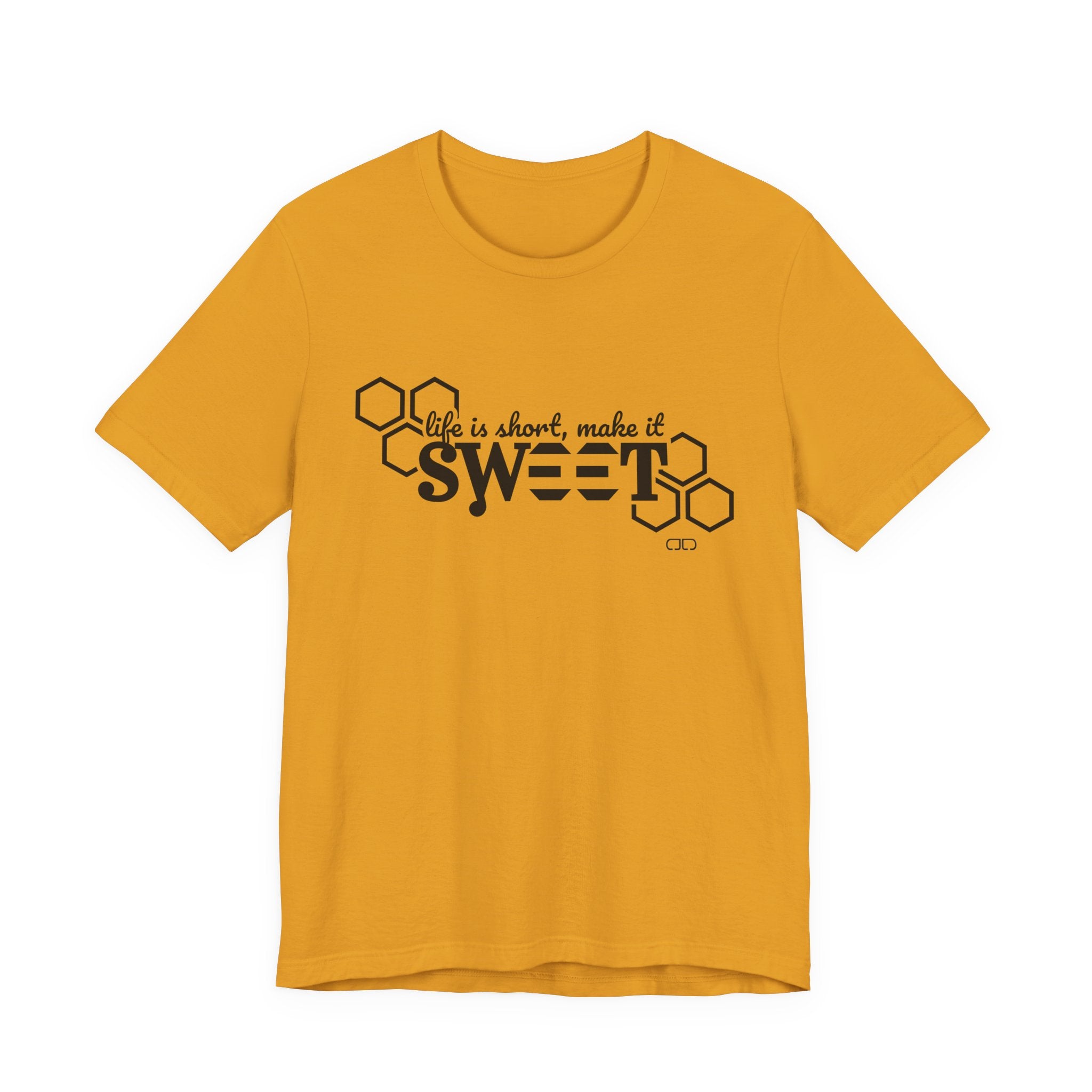'Life is Short, Make it Sweet' Graphic, Casual T-Shirt, Gift for Friends, Birthday Tee, Summer Wear, Unisex Jersey Short Sleeve Tee [...]