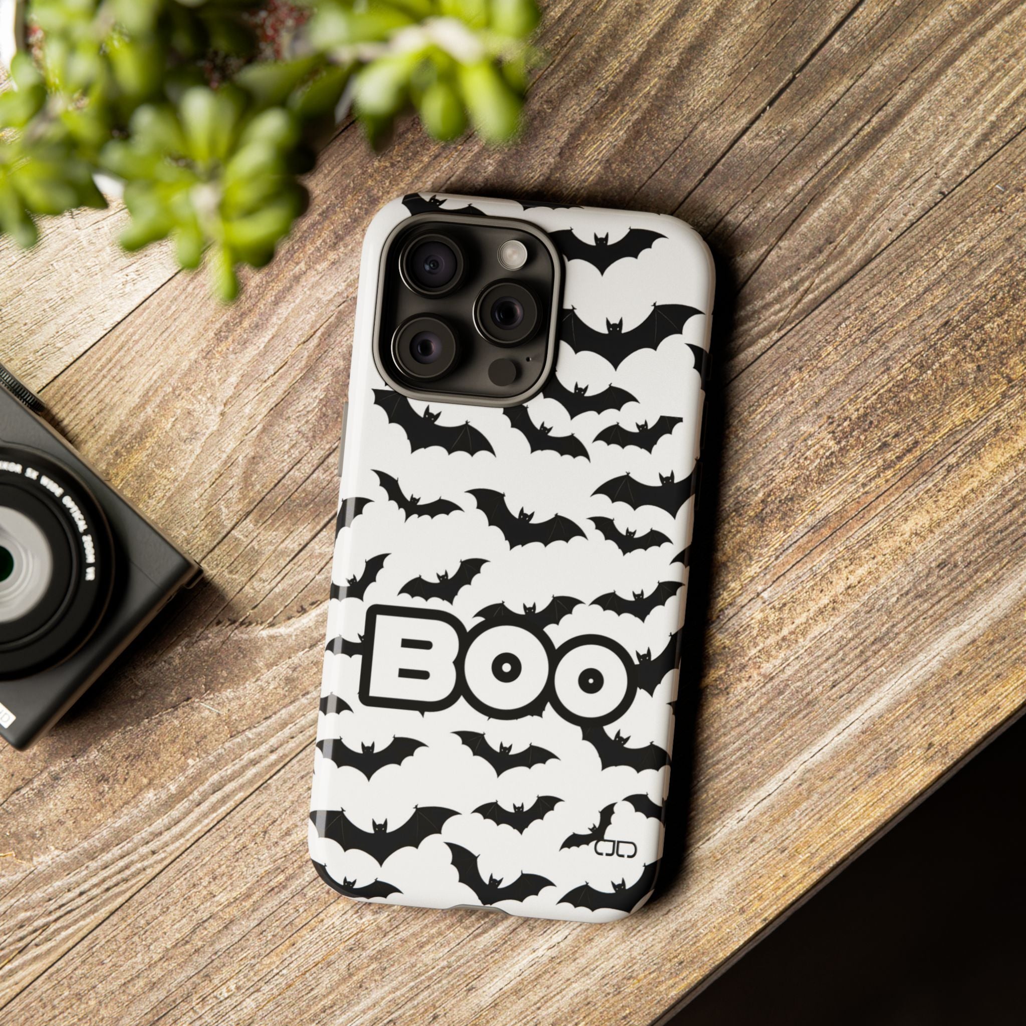 Halloween Bat Phone Case, Spooky Phone Cover, Trick or Treat Gift, Unique Cell Phone Accessory, October Decor