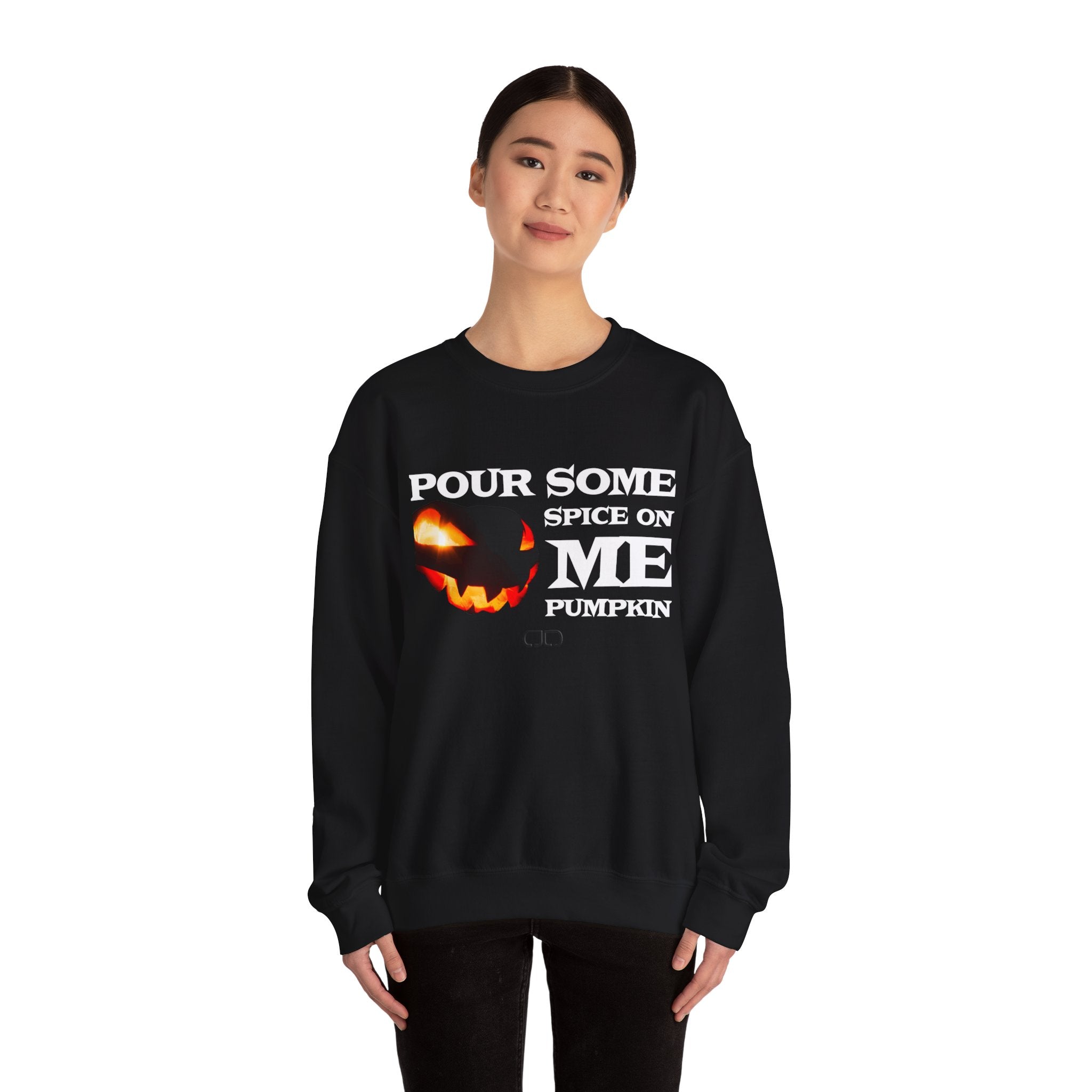 Halloween Pumpkin Spice Sweatshirt, Cozy Crewneck for Fall, Unisex Sweater for Autumn, Perfect Gift for Halloween, Pumpkin Lover Apparel