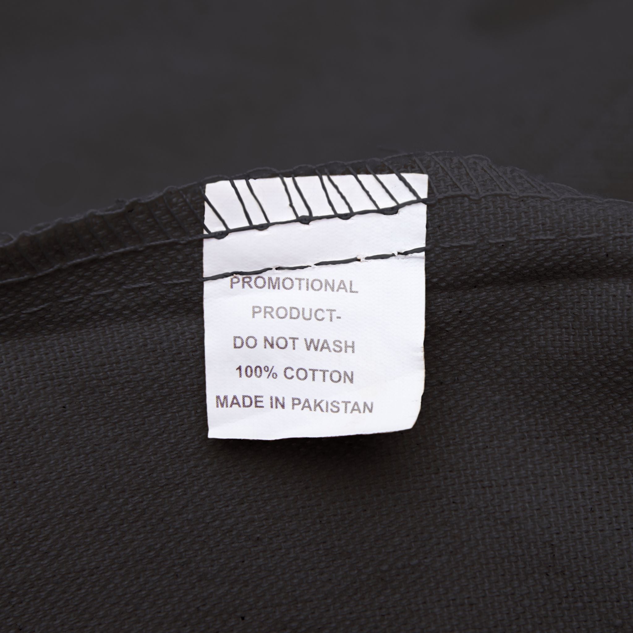 Little Ray of Pitch Black Monochrome Cotton Canvas Tote Bag - Eco-Friendly, Minimalist Shopping Bag, Everyday Use, Stylish Tote