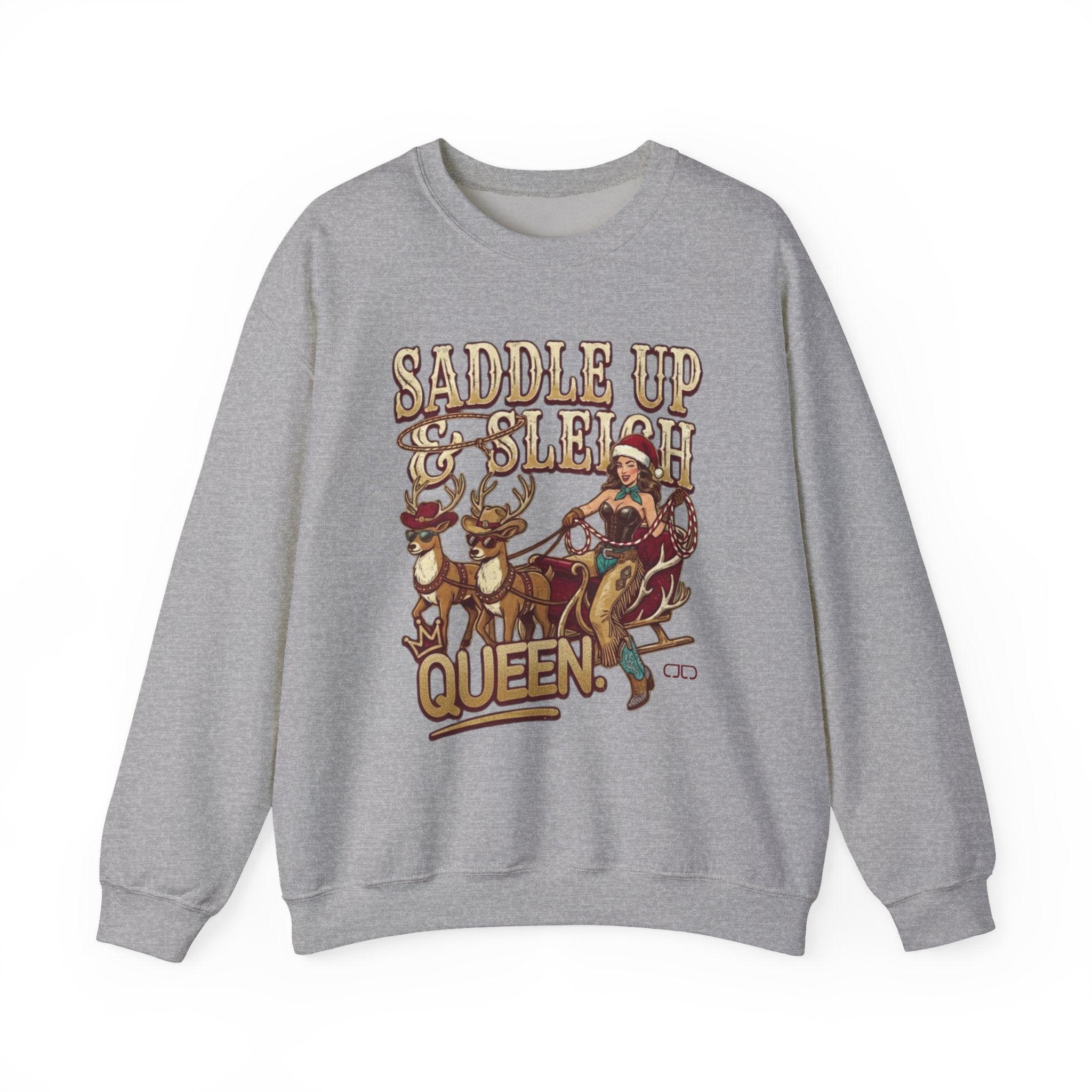 Saddle Up & Sleigh Christmas Pullover