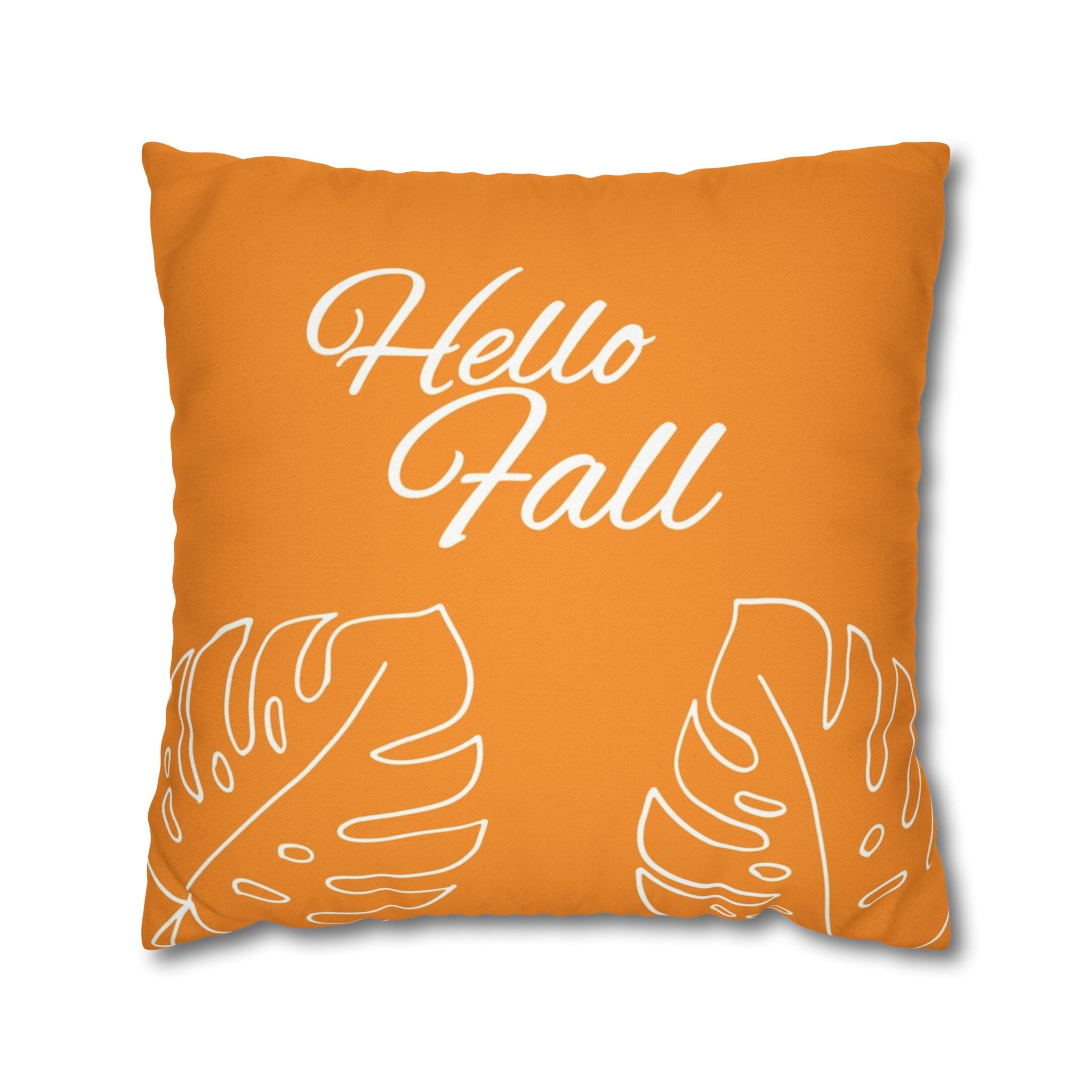 Autumn Decorative Pillowcase, Fall Home Décor, Comfortable Cushion, Seasonal Pillow, Cozy Living Room Accent