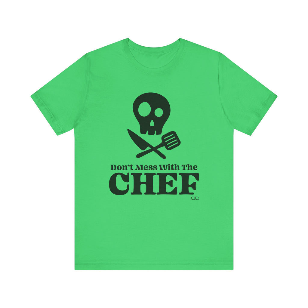 Chef's Warning Tee: Funny Cooking Shirt for Food Lovers, Kitchen Gift, Unisex T-Shirt, Chef Humor, Culinary Gift