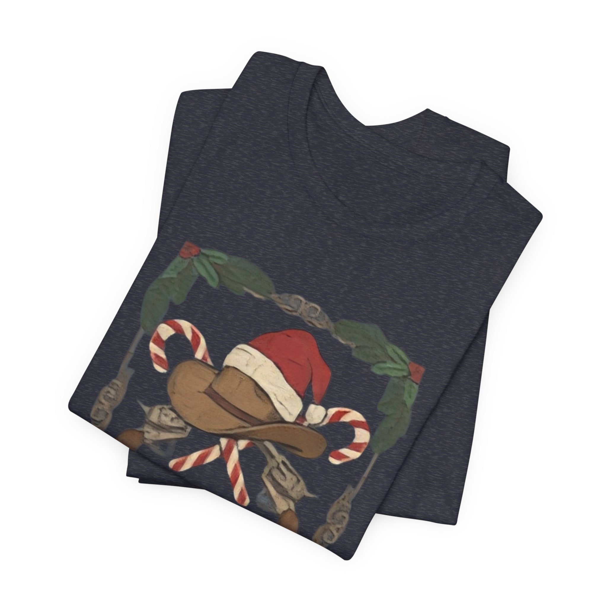 Santa’s Favorite Outlaw Tee — Funny Christmas Graphic T-Shirt