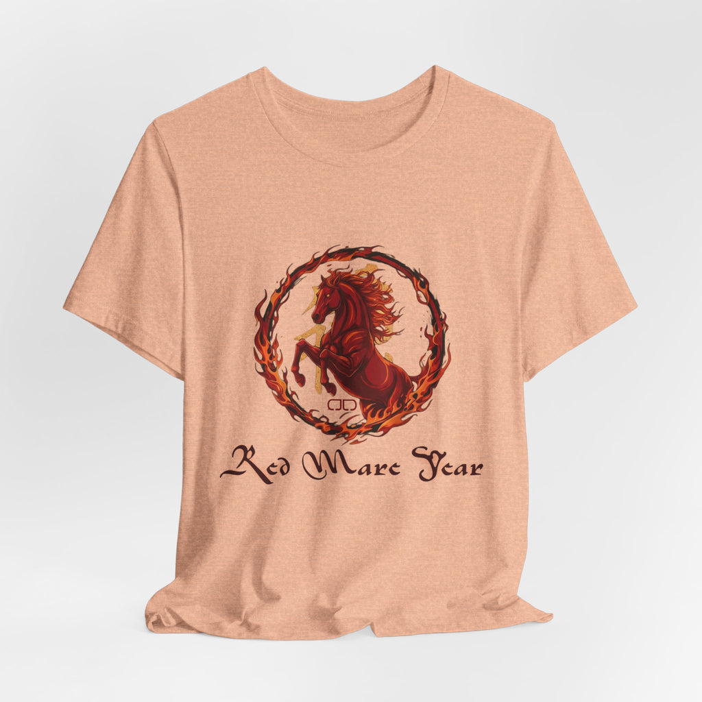Red Mare Year Tee — Year of the Horse Graphic T‑Shirt