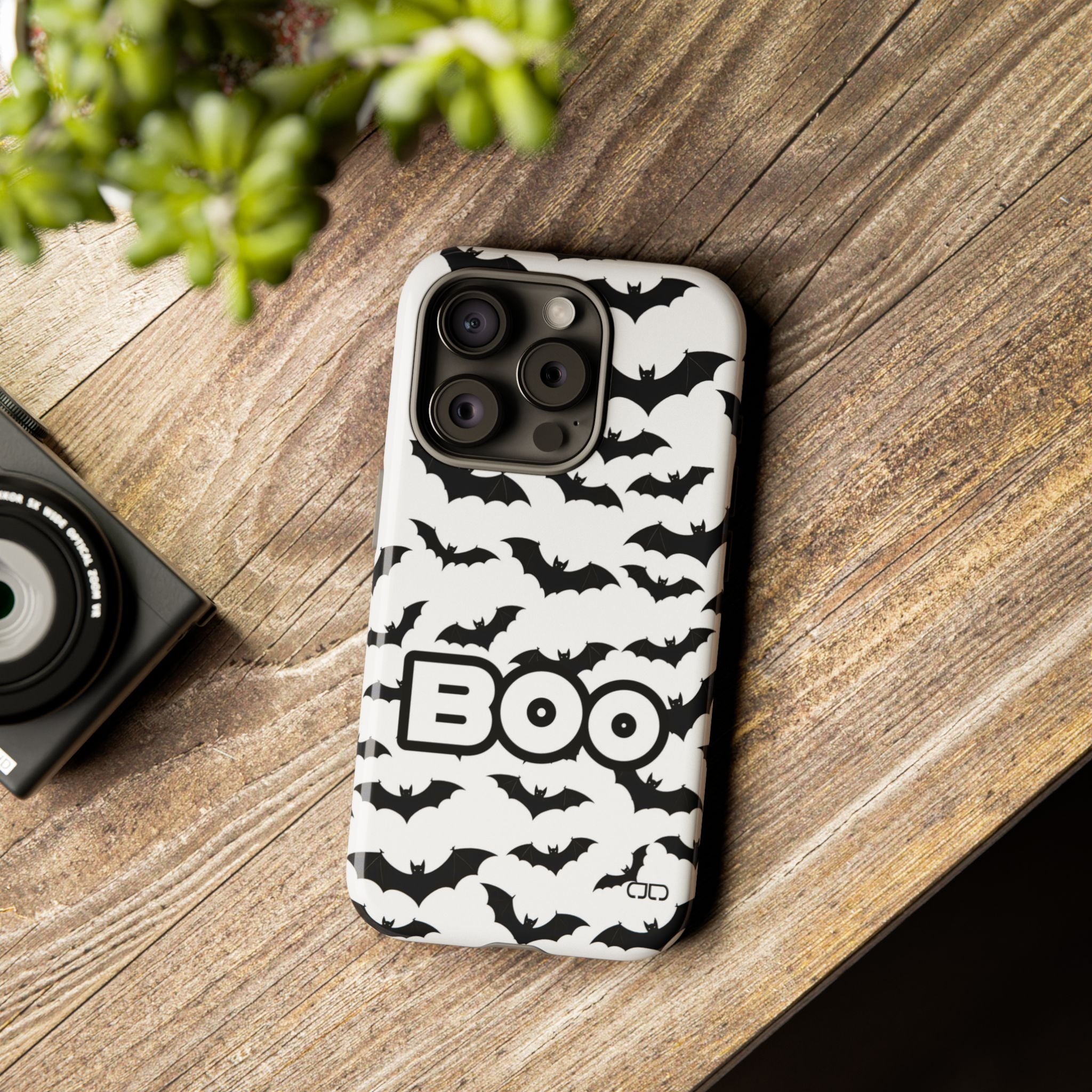 Halloween Bat Phone Case, Spooky Phone Cover, Trick or Treat Gift, Unique Cell Phone Accessory, October Decor