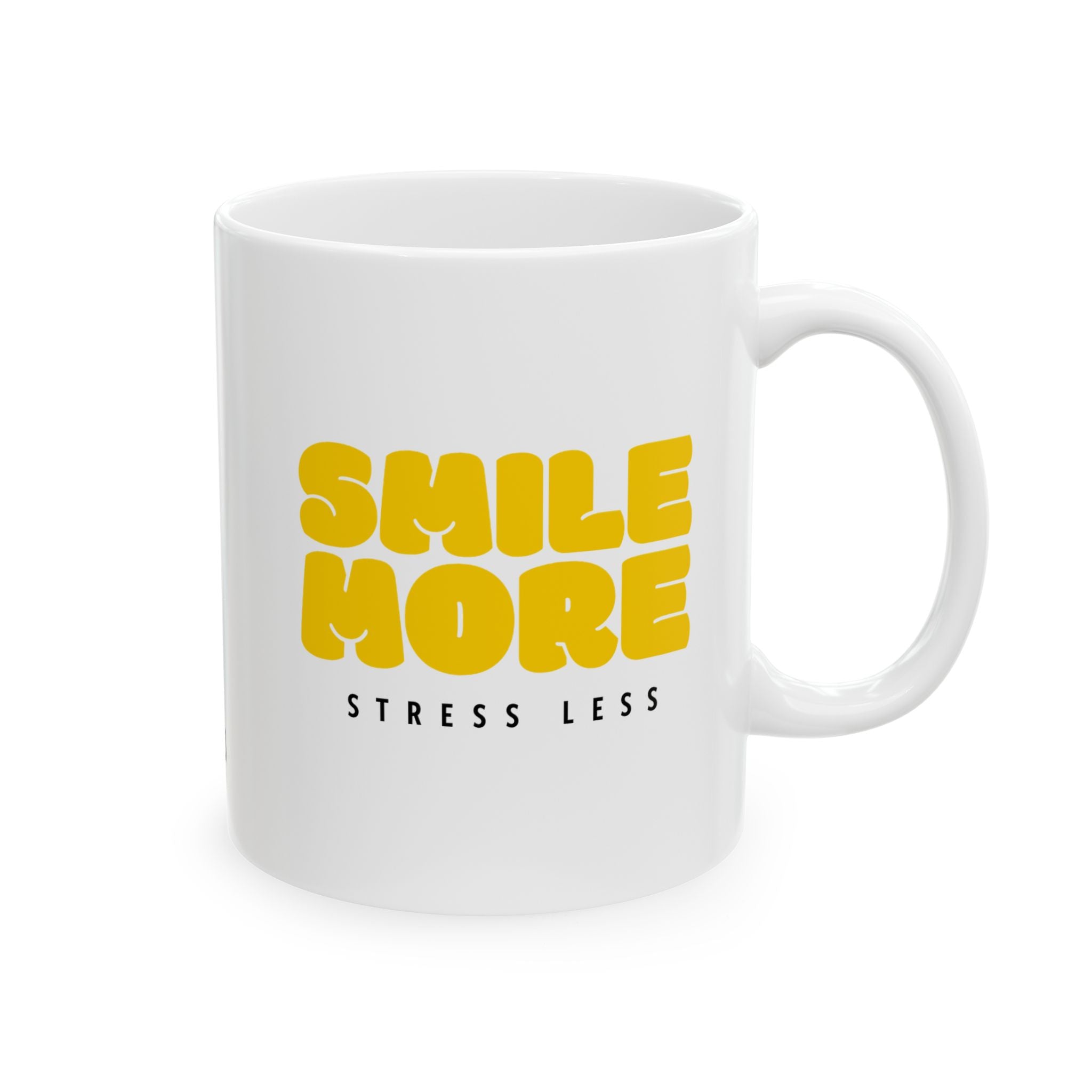 Smile More Ceramic Mug - Brighten Your Day with Every Sip, Motivational Coffee Cup for Home & Office, Gift for Coffee Lovers, [...]