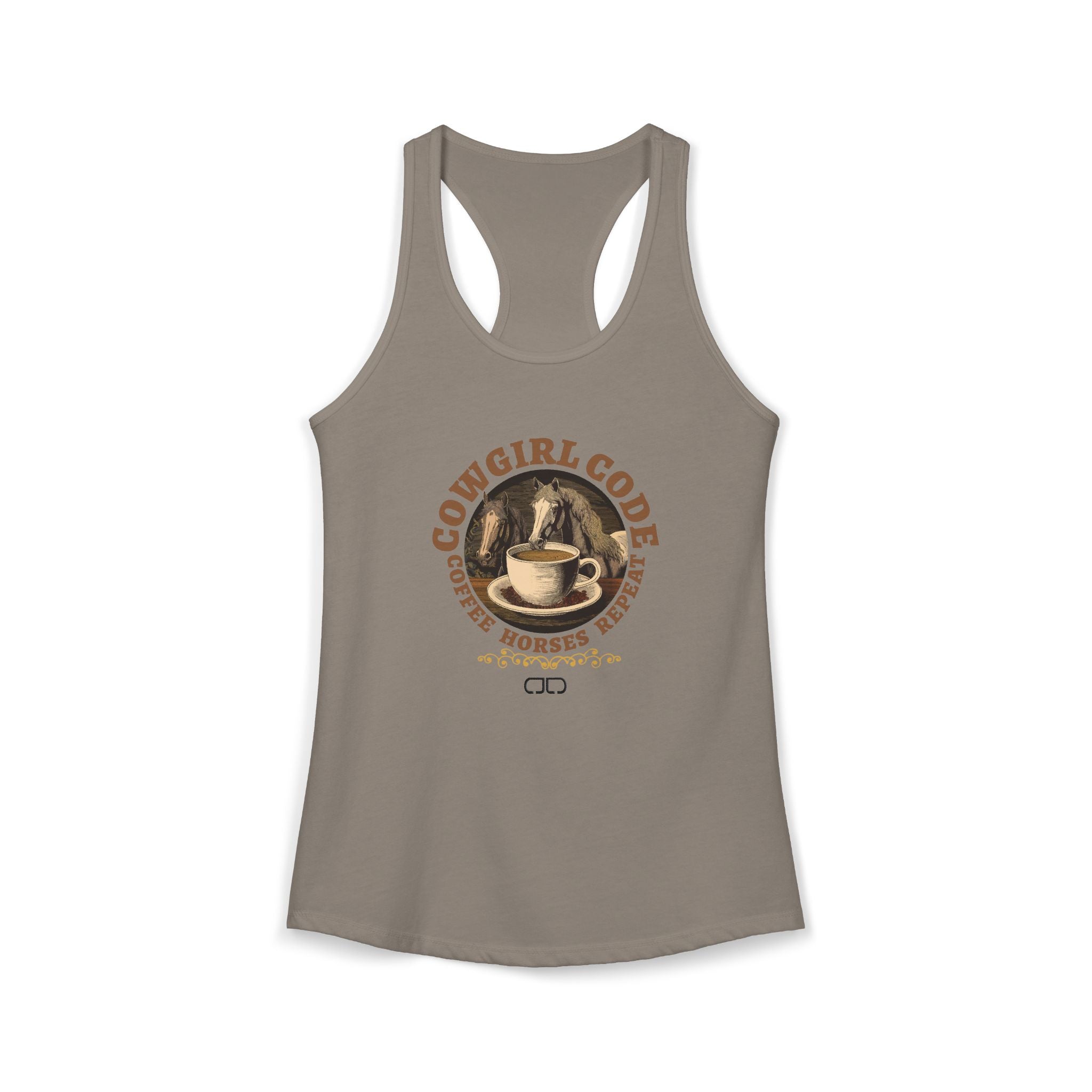 Cowgirl Code Racerback Tank