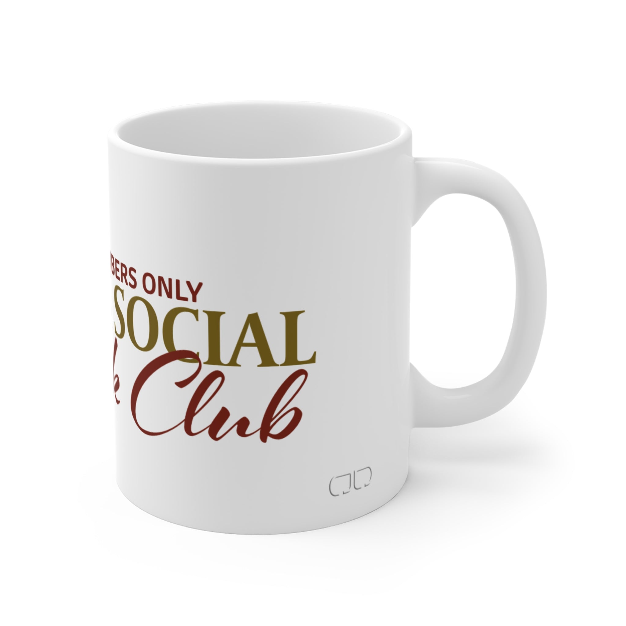 Book Club Mug with Floral Design, Anti-Social Book Club Gift, Coffee Cup for Readers, Literary Decor, Personalized Tea Mug