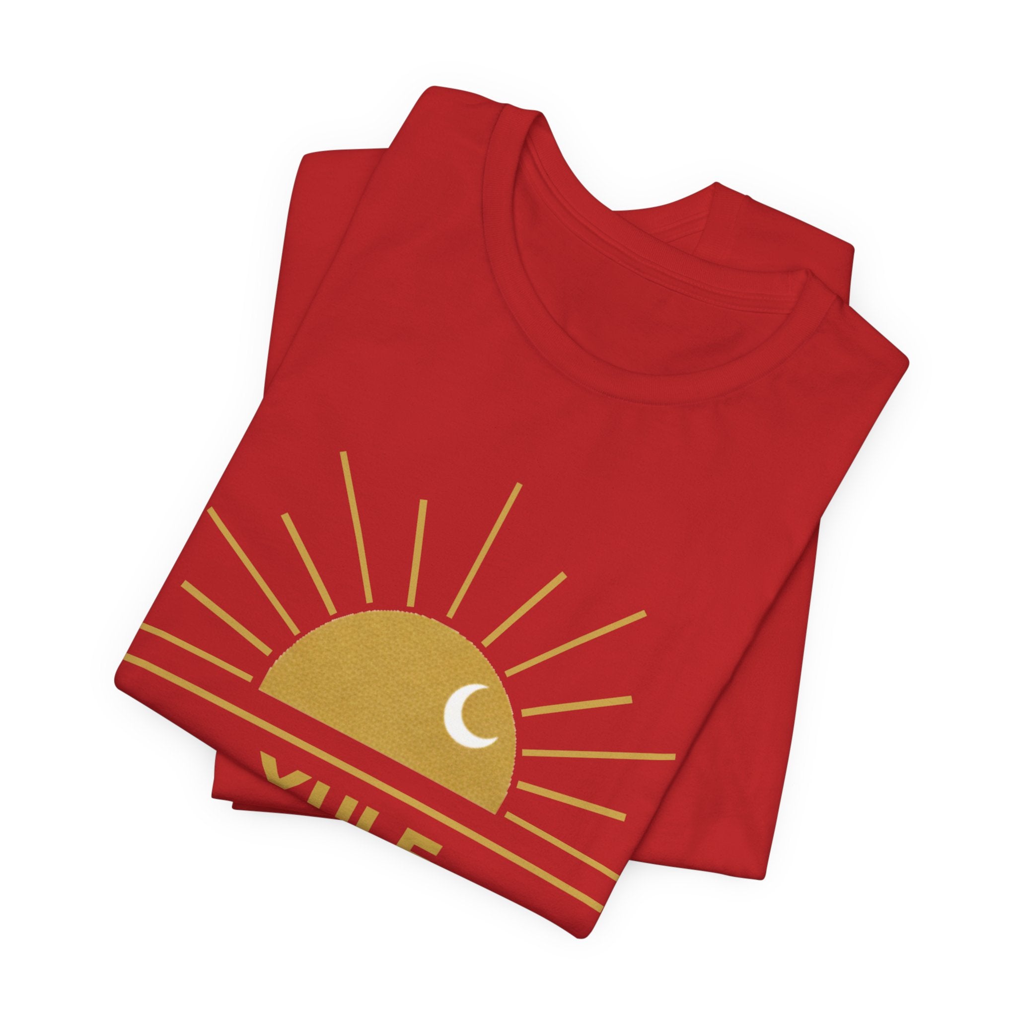 Yule Sunset Tee — Pagan Holiday YULE Shirt