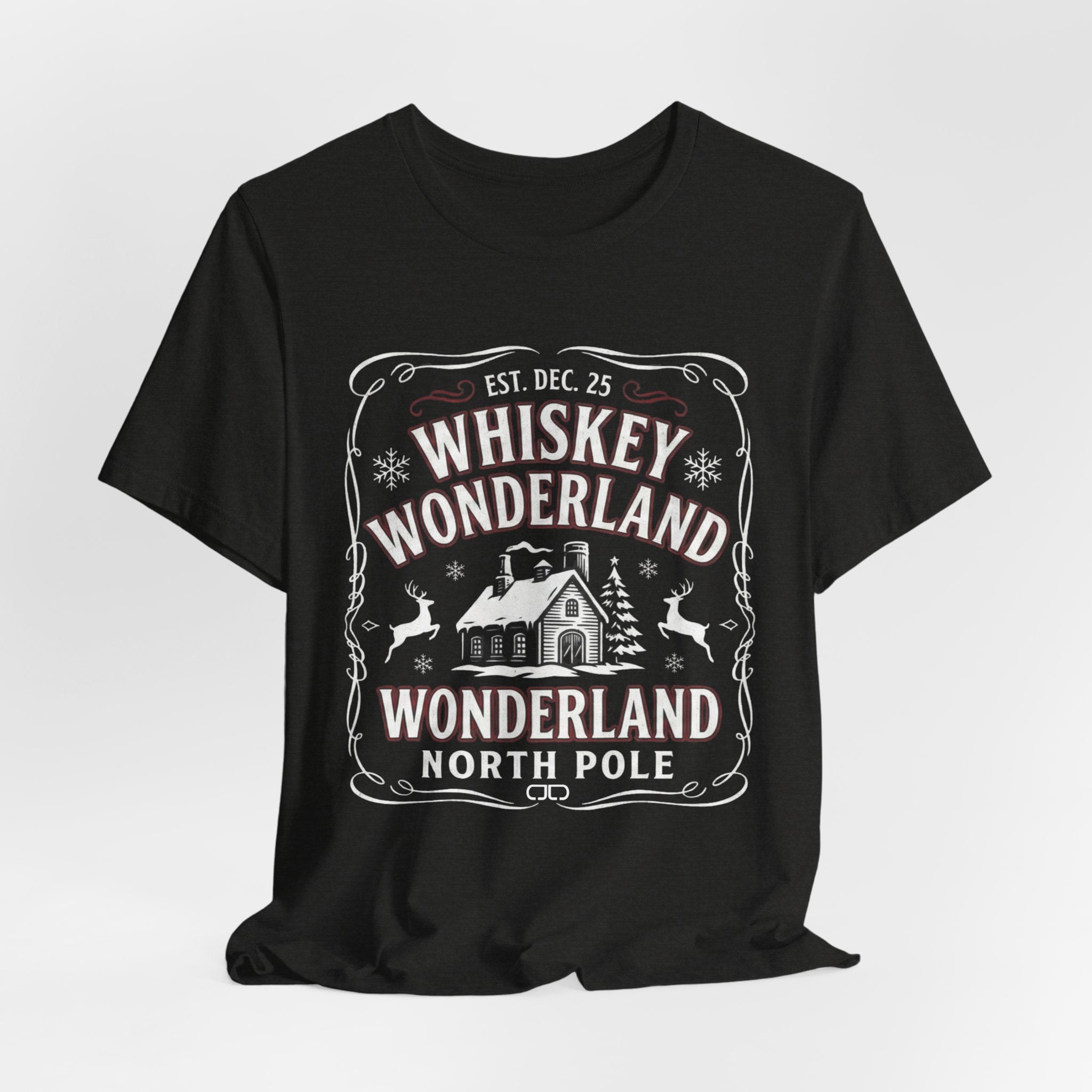 Whiskey Wonderland Christmas Tee