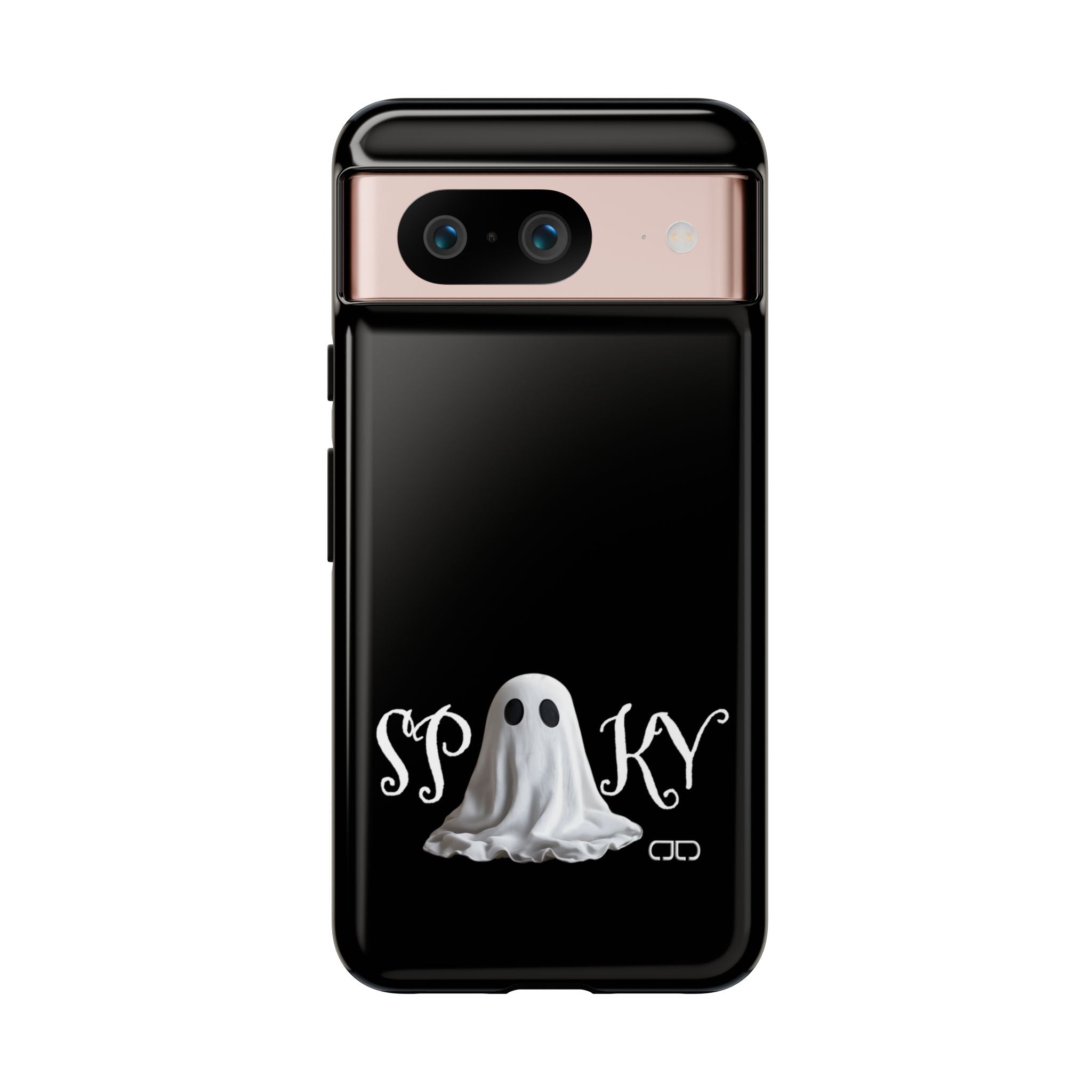 Spooky Ghost Phone Case, Halloween Accessories, Cute Phone Cover, Unique Gift for Ghost Lovers, Trendy Smartphone Decor