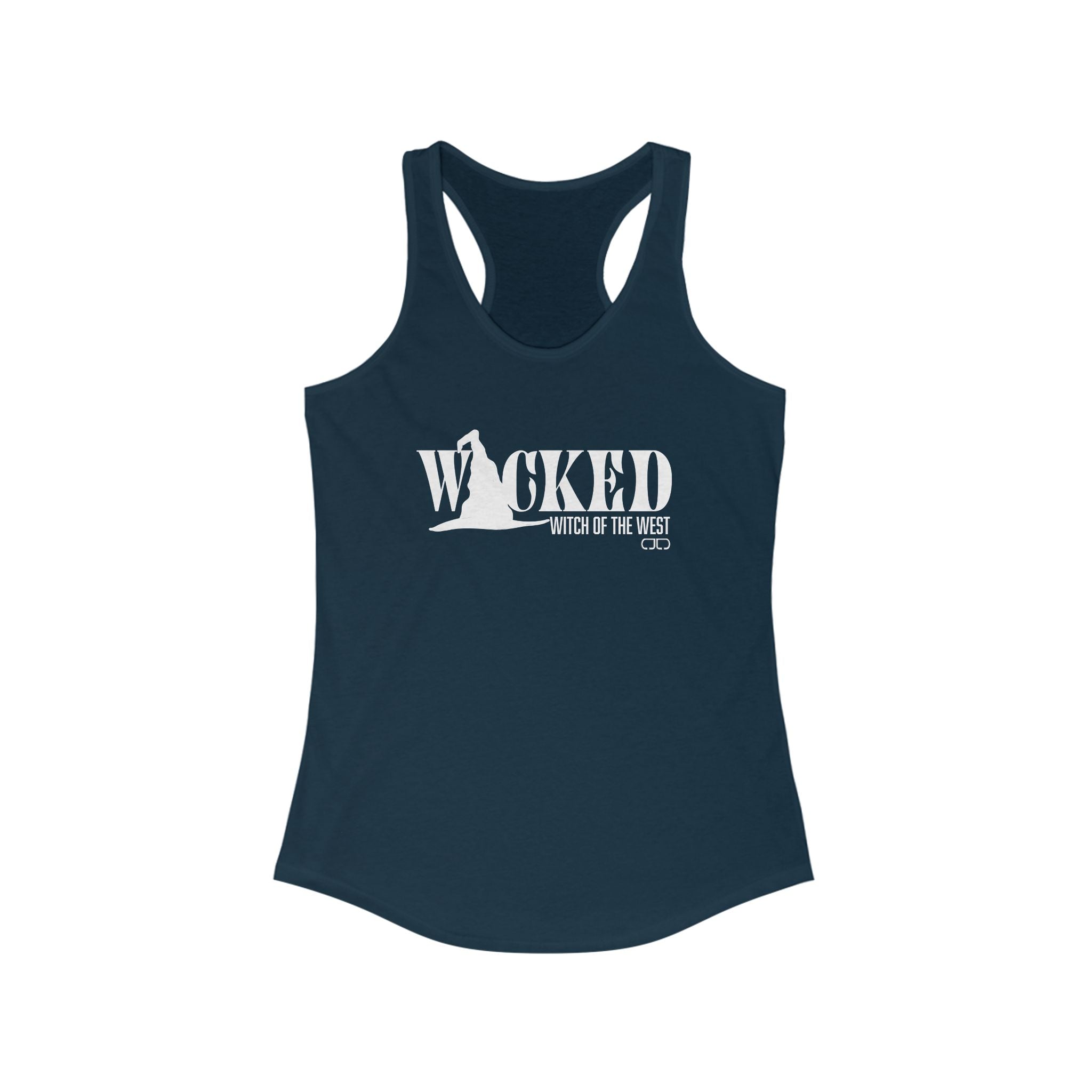 Wicked Witch of the West Racerback Tank - Perfect for Halloween, Summer Parties, Gifts, Trendy Casual Wear, Movie Fans