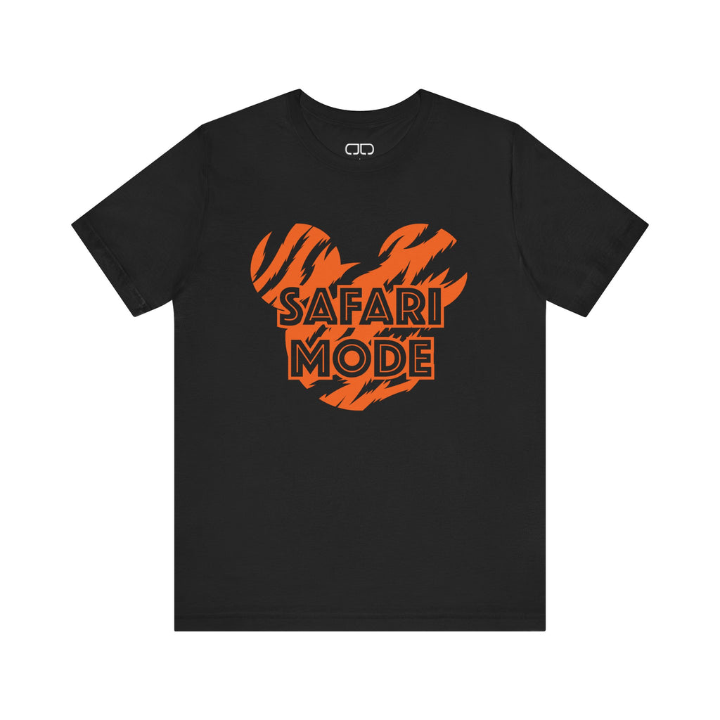 Safari Mode Tiger Unisex Tee - Wild Adventure Shirt, Fun Animal Lover Gift, Travel T-Shirt, Jungle Vibes Apparel, Family Safari Outfit