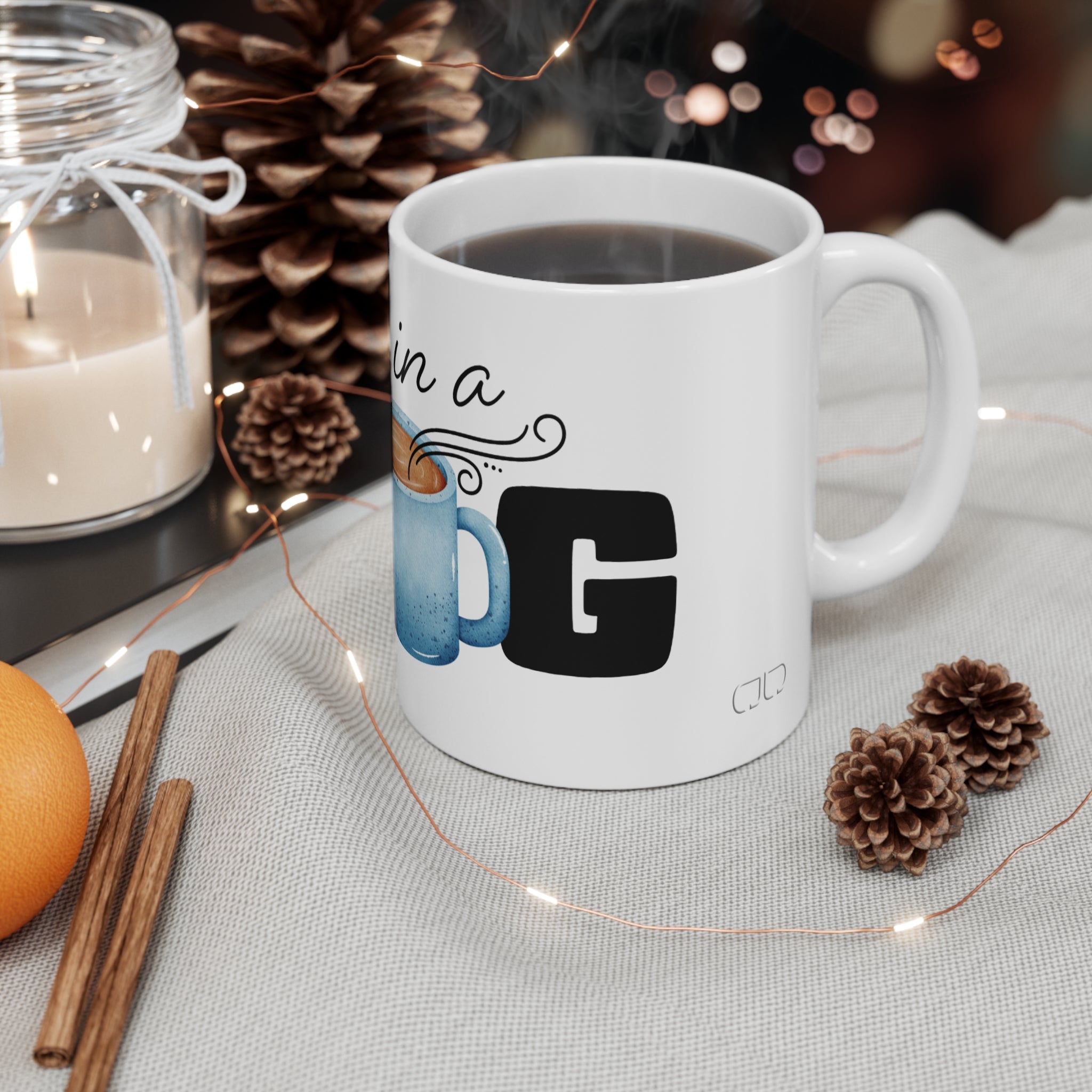 Hug in a Mug | Coffee Cup Gift | Cozy Drinkware | Heartwarming Mug | Ideal for Friends & Family, Perfect for Birthdays & Holidays