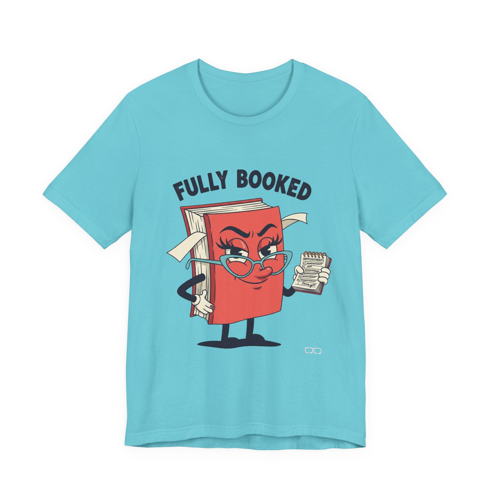 Fully Booked Reader Tee - Perfect for Book Lovers, Gift for Librarians, Cozy Reading Shirt, Book Club Outfit, Literary Gift