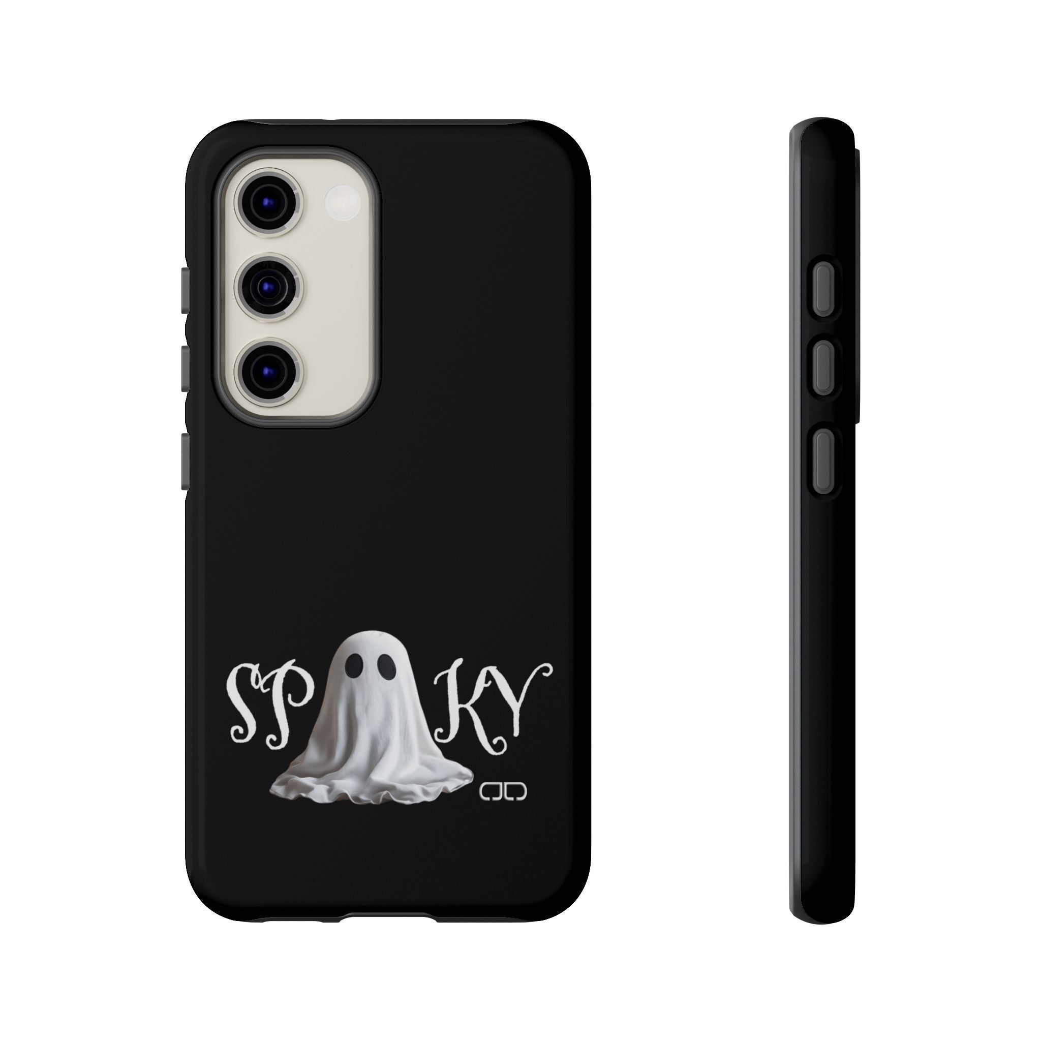 Spooky Ghost Phone Case, Halloween Accessories, Cute Phone Cover, Unique Gift for Ghost Lovers, Trendy Smartphone Decor